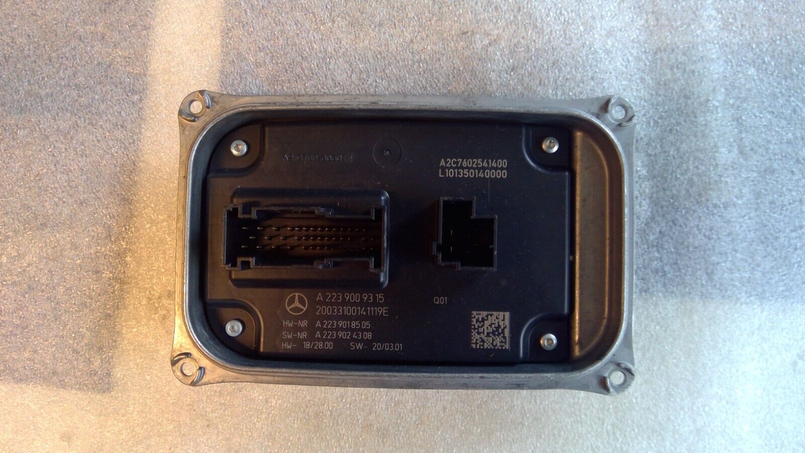 Módulo LED Original A2239009315 MERCEDES A223 Nuevo.