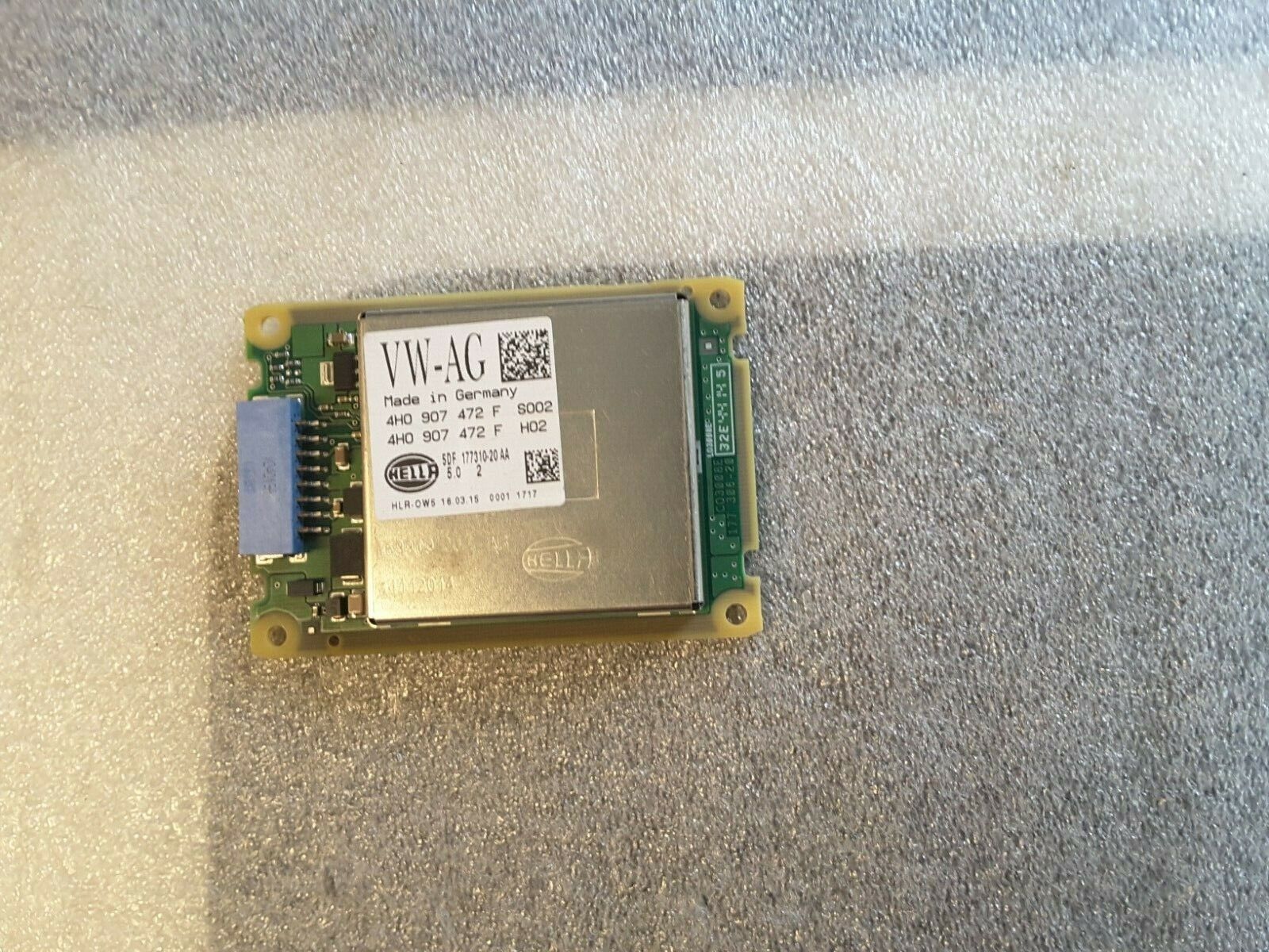 Unidad de control del módulo de rendimiento de luces diurnas Original VW, Audi 4H0907472F Nuevo