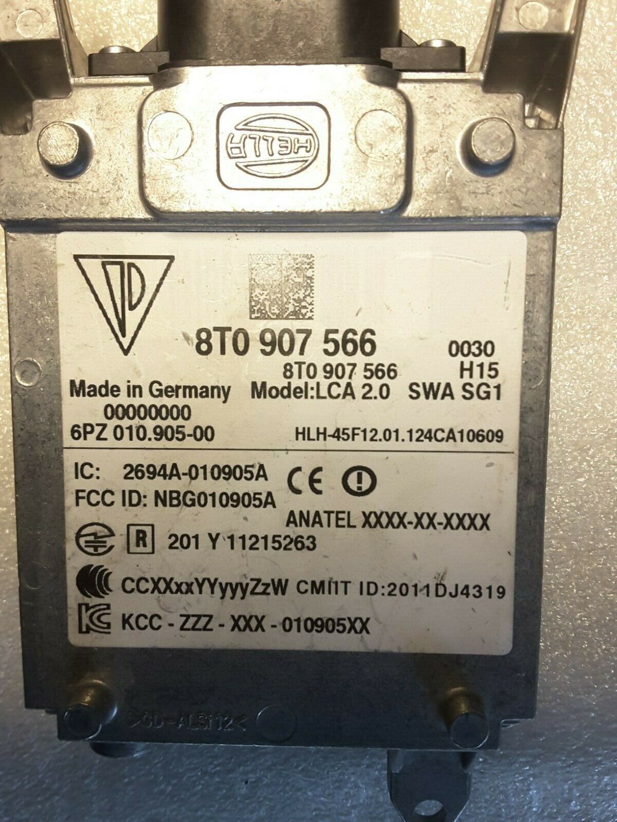 Spurwechselassistent Steuergerät, Original VW, AUDI RECHTS 8T0907566 NEU.