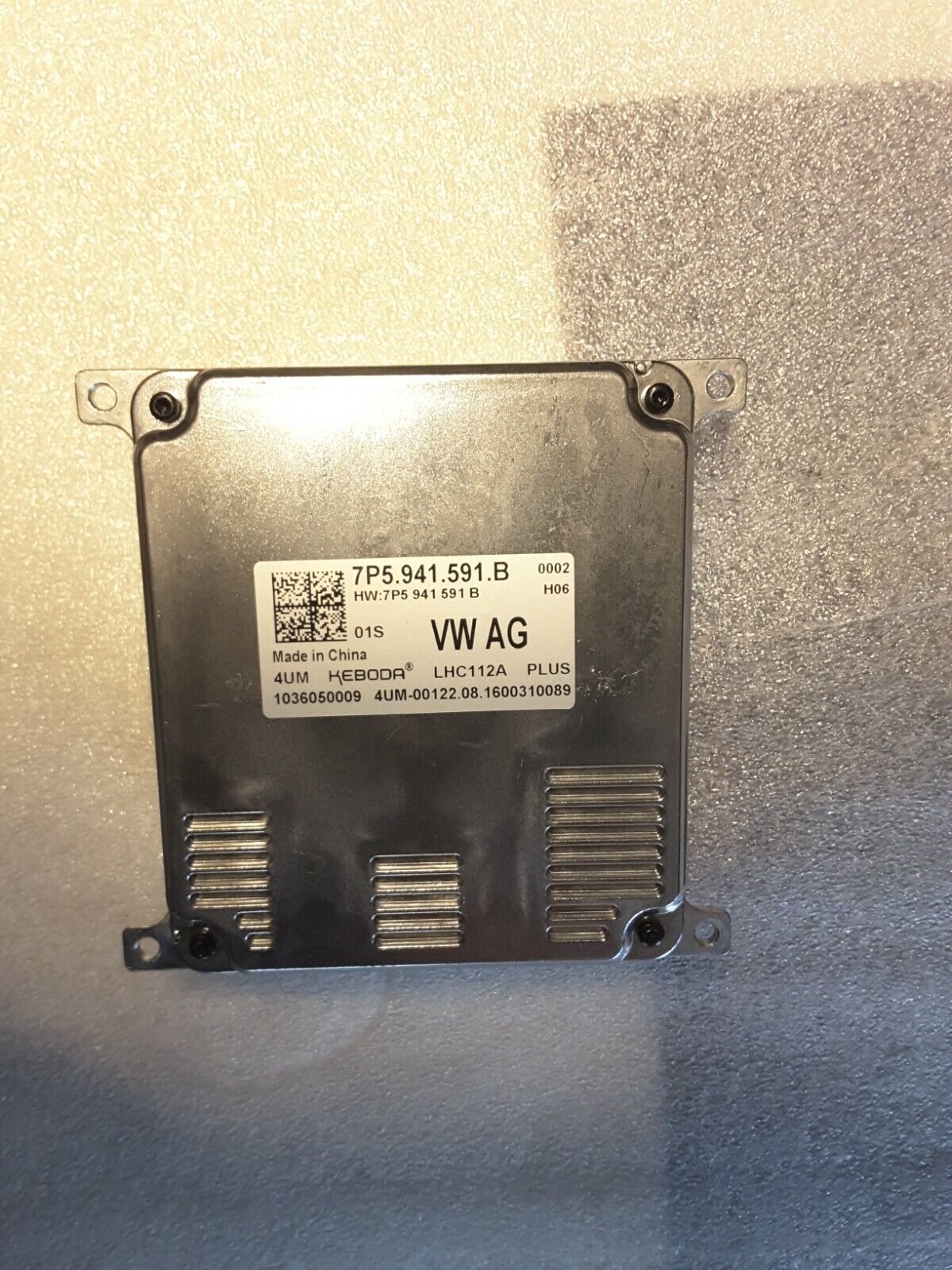 Vorschaltgerät Steuergerät Original VW Audi Skoda Seat LED 7P5941591B 1036050009 Neu