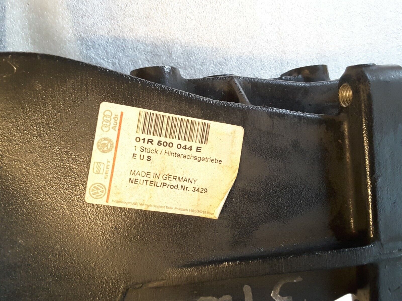 Hinterachsgetriebe Differential VW 01R500044E 3 B Passat Variant 2.8 V6 4Motion