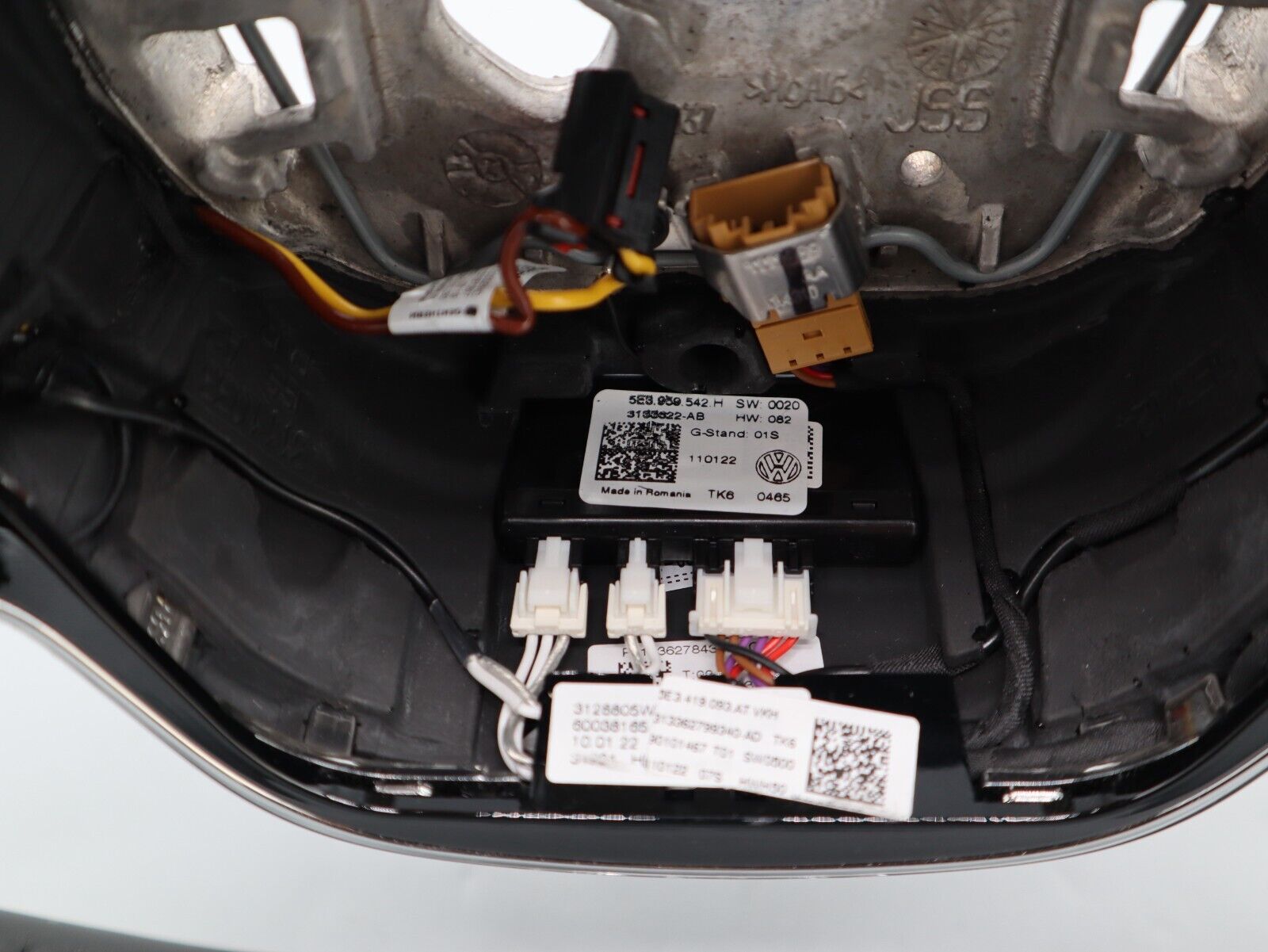 Volante multifunción original Skoda Octavia IV 5E3 con calefacción 5E3419093AT.