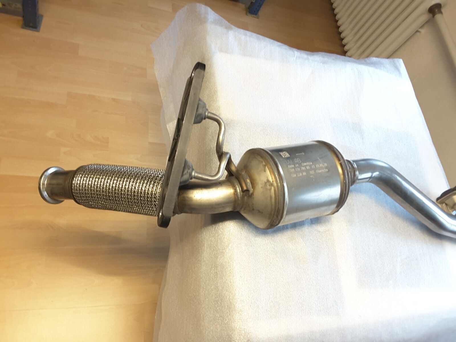 Catalizador Filtro de partículas VW Caddy 2K Facelift 2.0 TDI NOX con AdBlue.