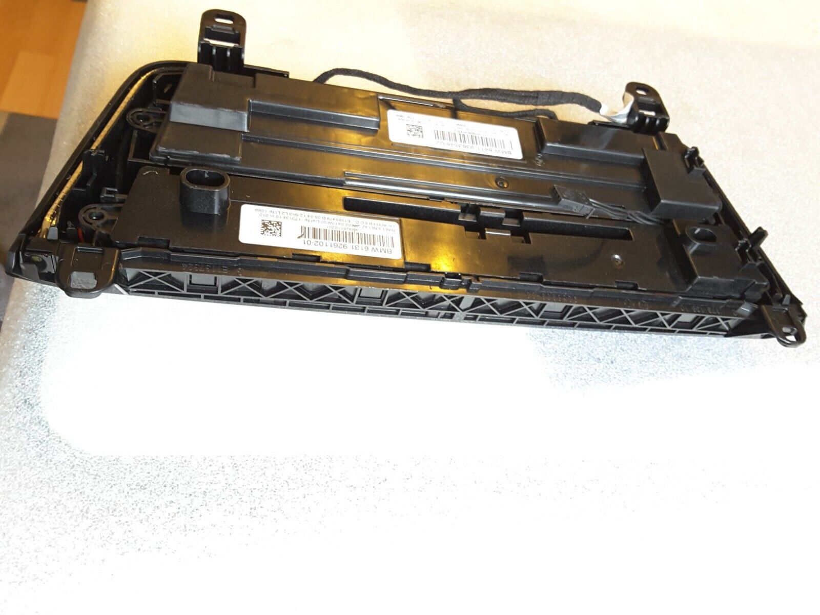 Panel de control de climatización y audio FBM Original BMW Serie 1, 3, 4 Radio 61319261102-01 Nuevo.