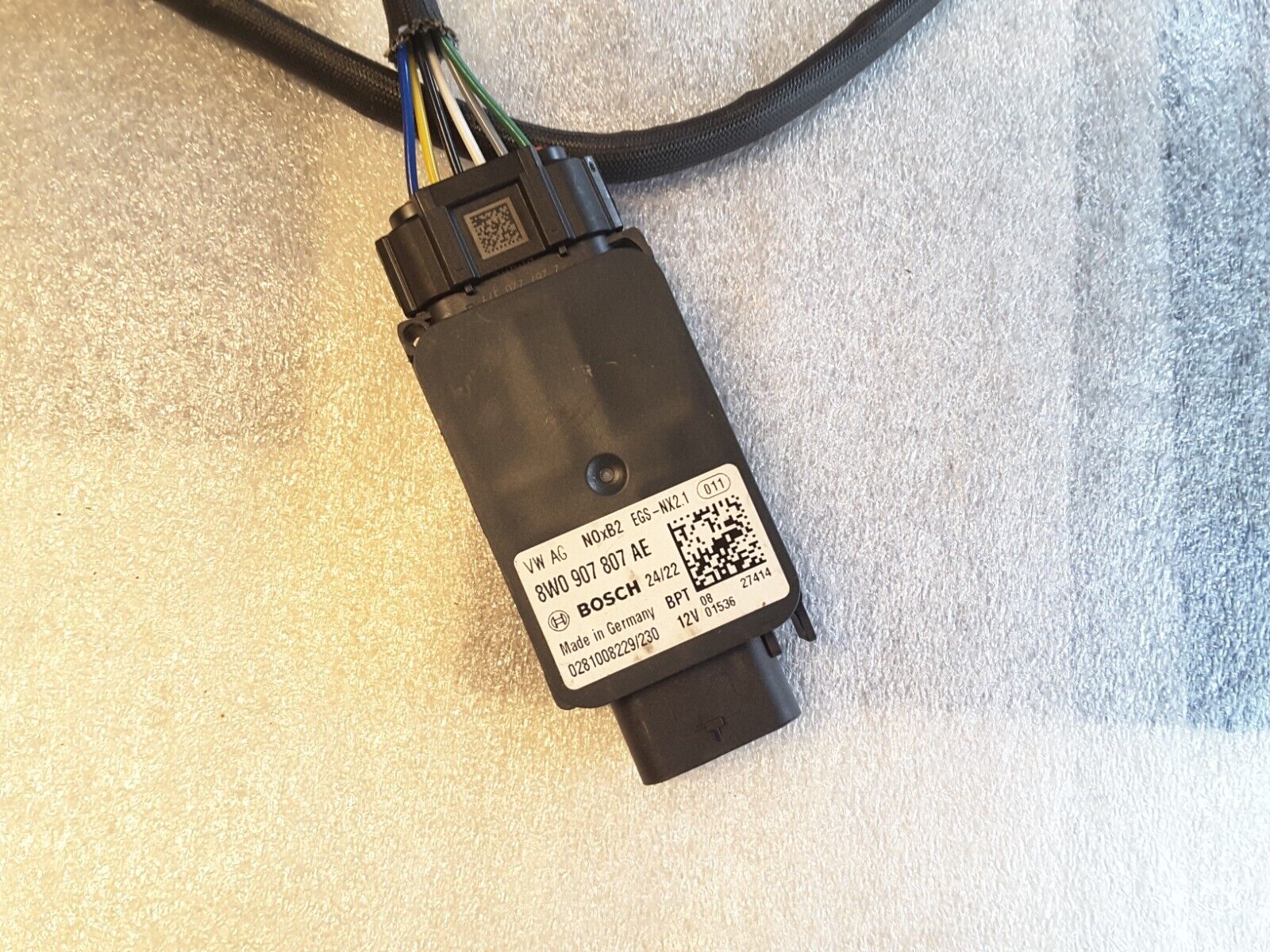 Lambdasonde Steuergerät Original Audi VW NOX Sensor 8W0907807AE