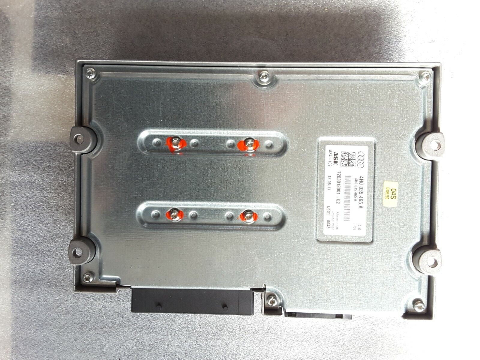 Amplificador Original Audi A8 4H B&O Bang Olufsen High End 4H0035465 A