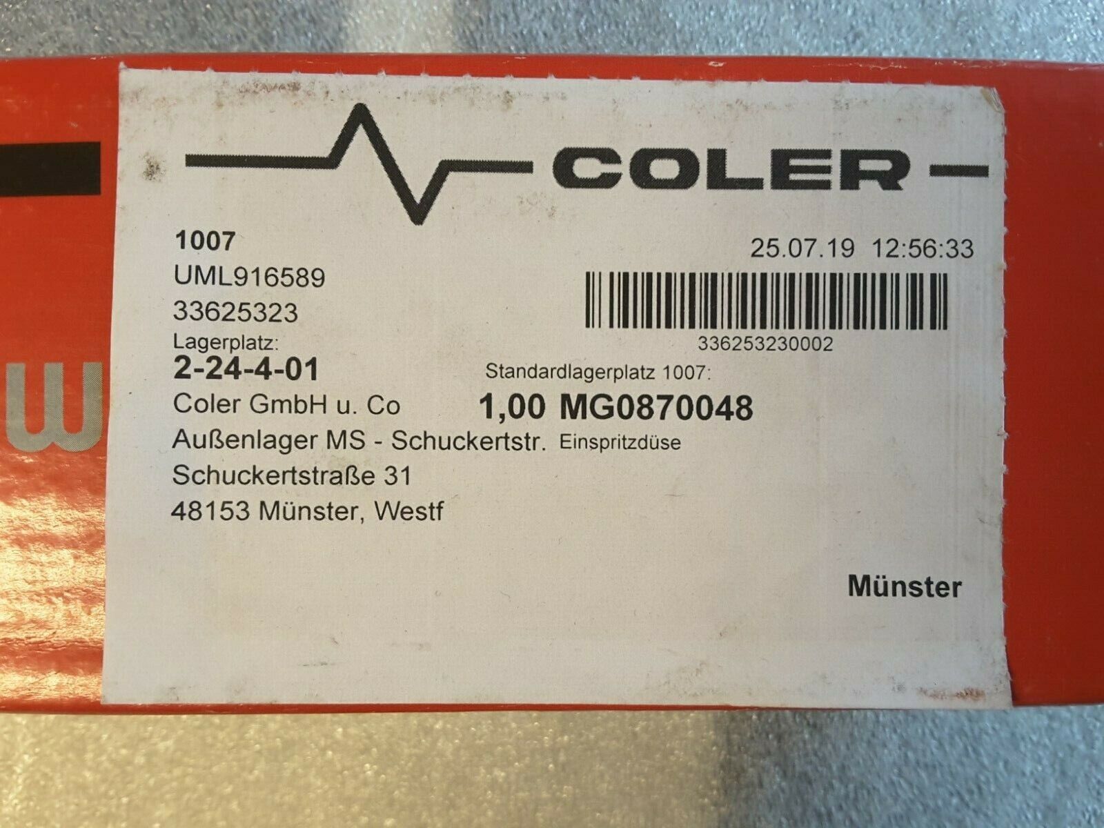 Einspritzdüse Original METZGER 0870048 ALFA ROMEO FIAT FORD LANCIA OPEL NEU