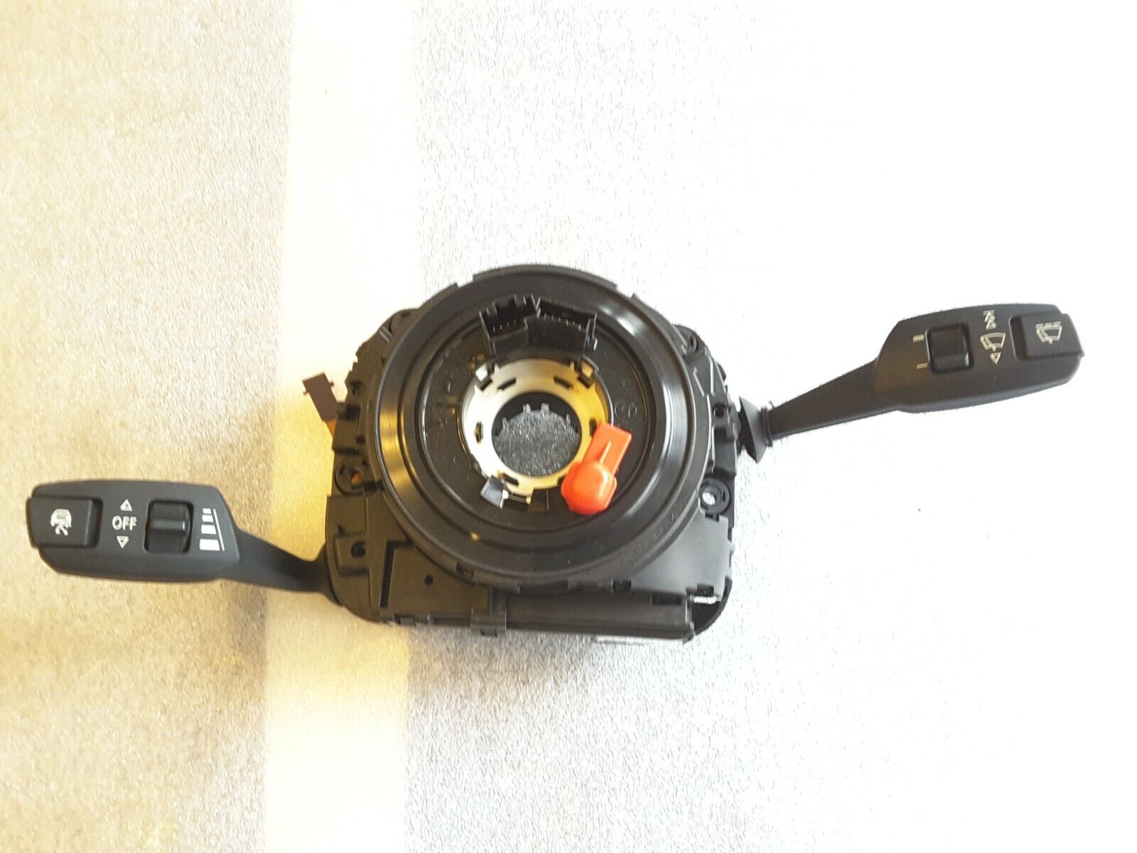 Interruptor de columna de dirección con anillo colector 698955702 BMW Serie 1 (E88) 118D Nuevo.