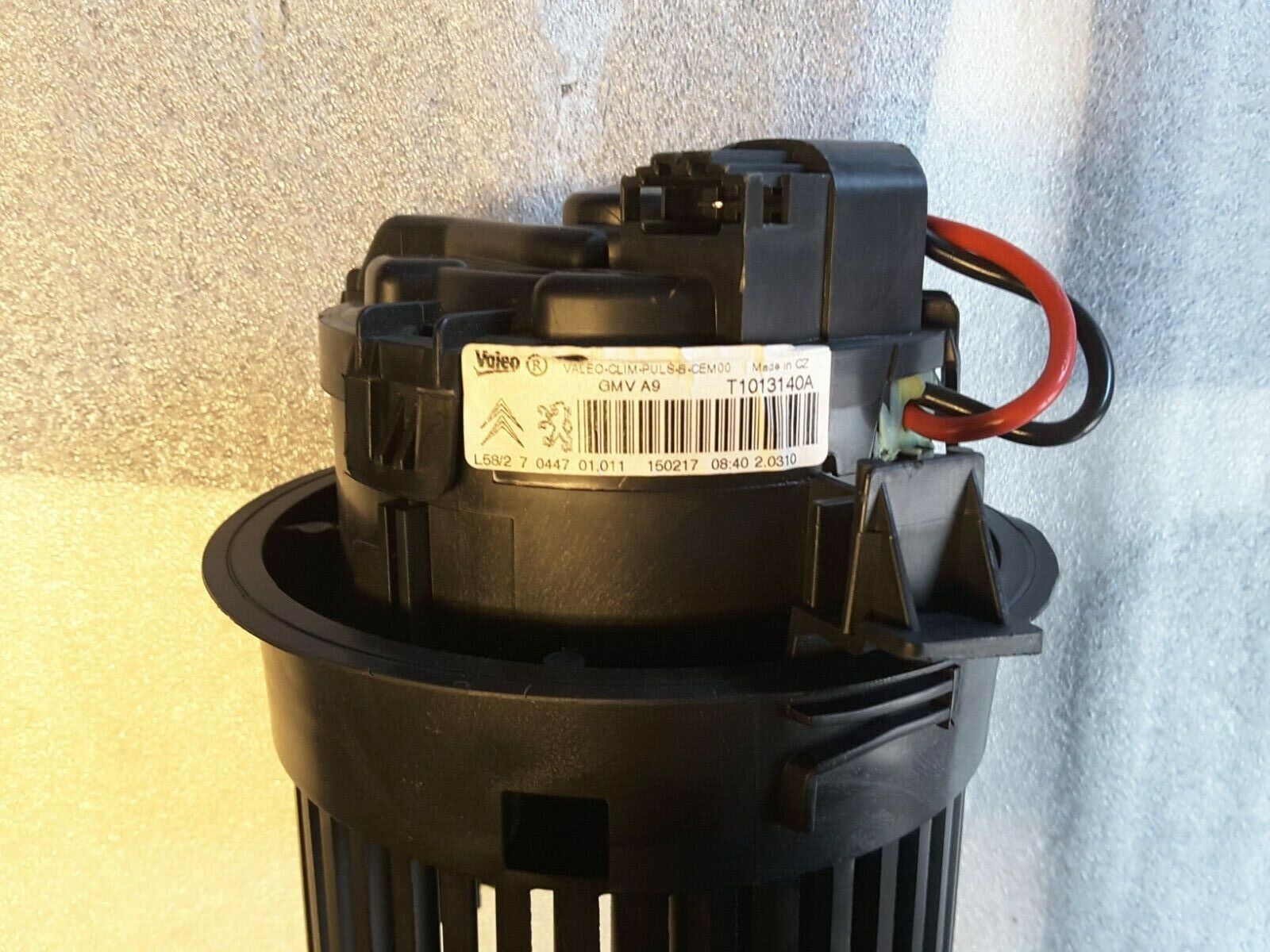 Ventilador de calefacción Peugeot 2008 I, 208 I, motor de ventilación T1013142J, T1013140A NUEVO.