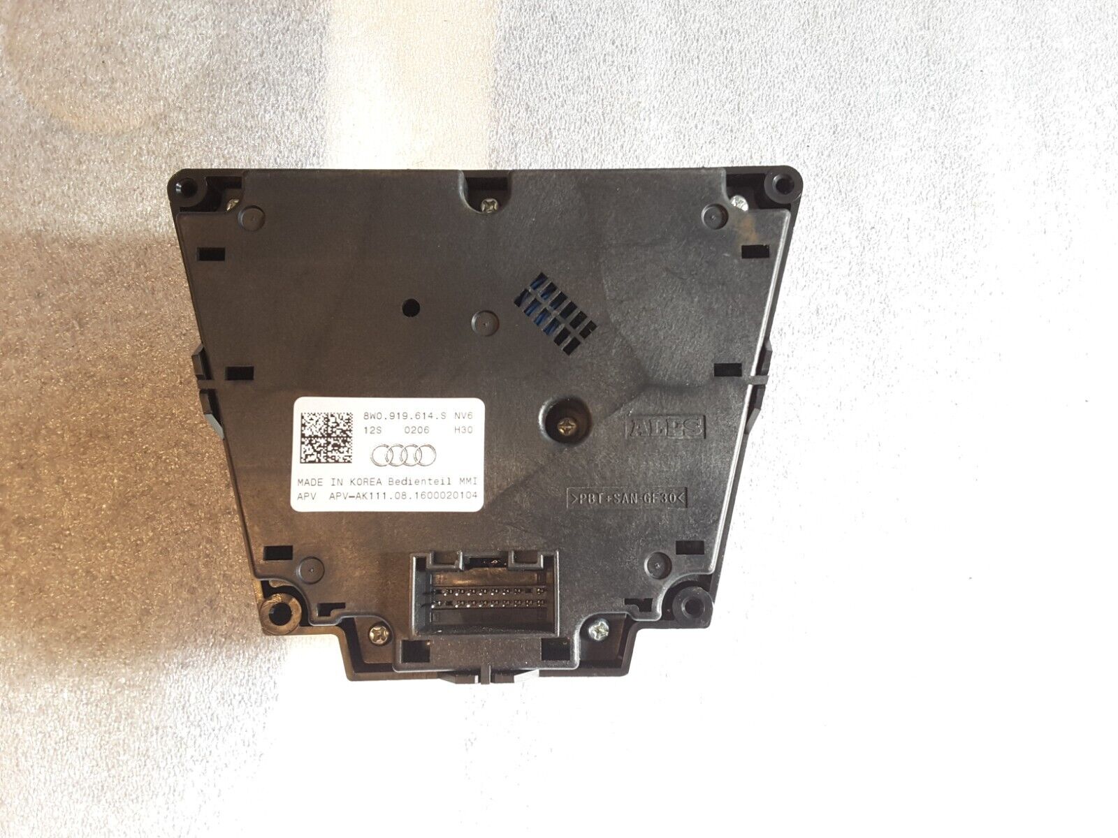 Unidad de control de navegación original Audi A4, S4, 8W, B9, para Radio Media 8W0919614 S