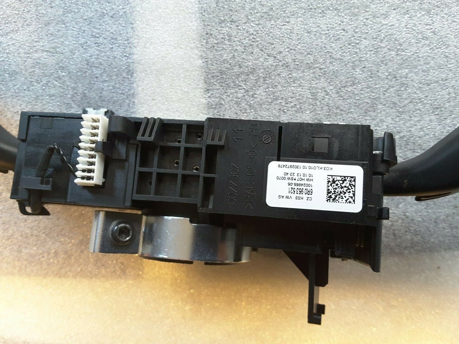 Palanca de intermitentes y limpiaparabrisas Skoda Fabia, VW Polo 6R0953521 Nuevo.