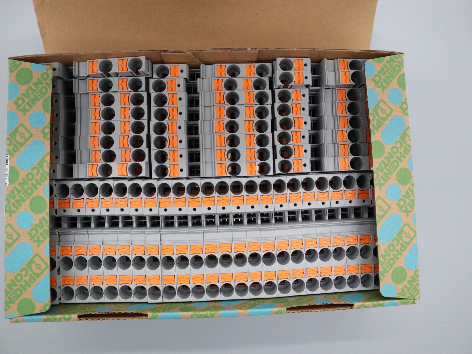 50 Stk. PHOENIX Contact Schutzleiterklemme PT 10-TWIN (3208746)Terminal Bl Neu