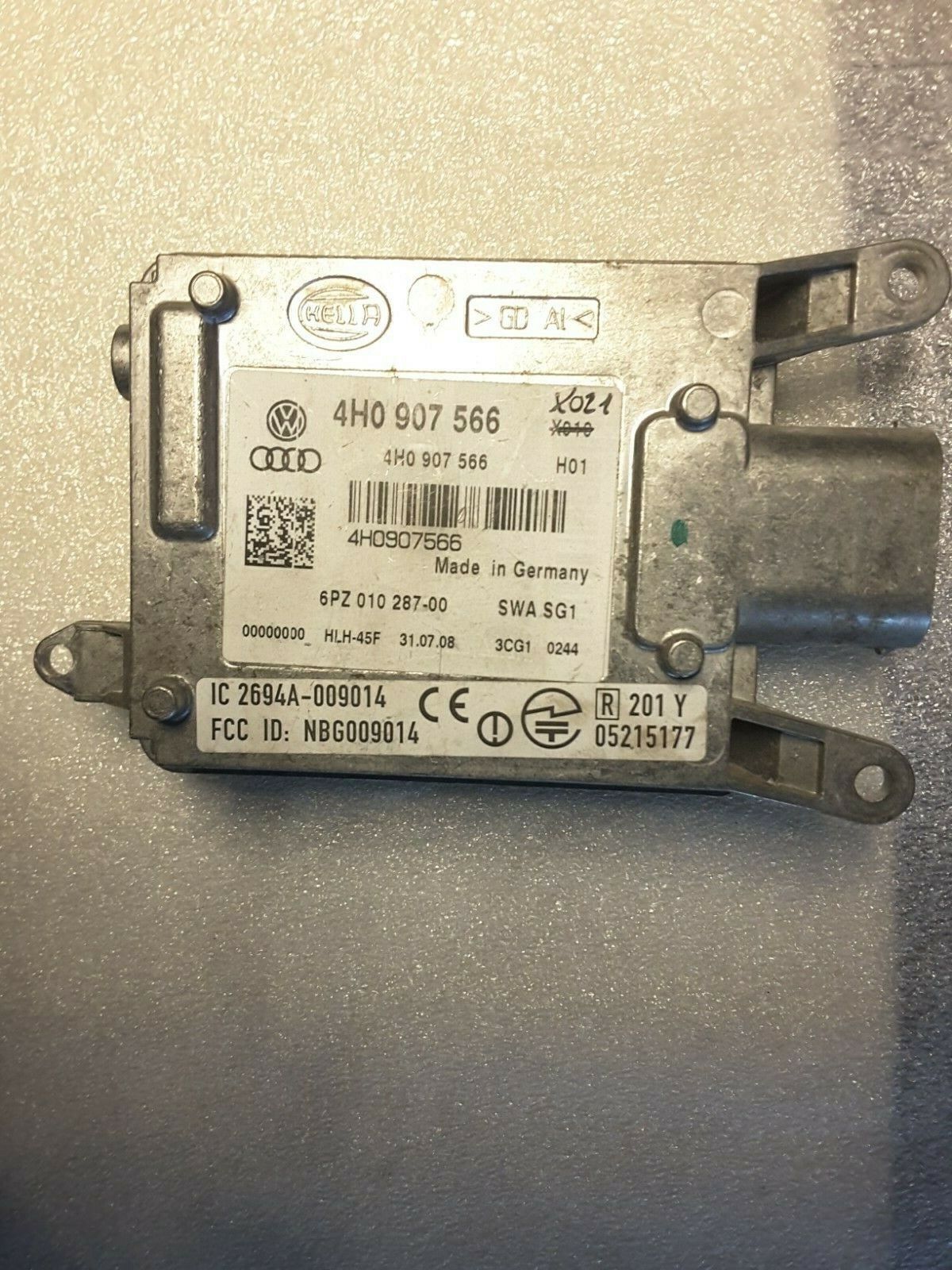 Steuergerät Spurwechselassistent Original Audi A8 4H 4H0907566 Rechts NEU