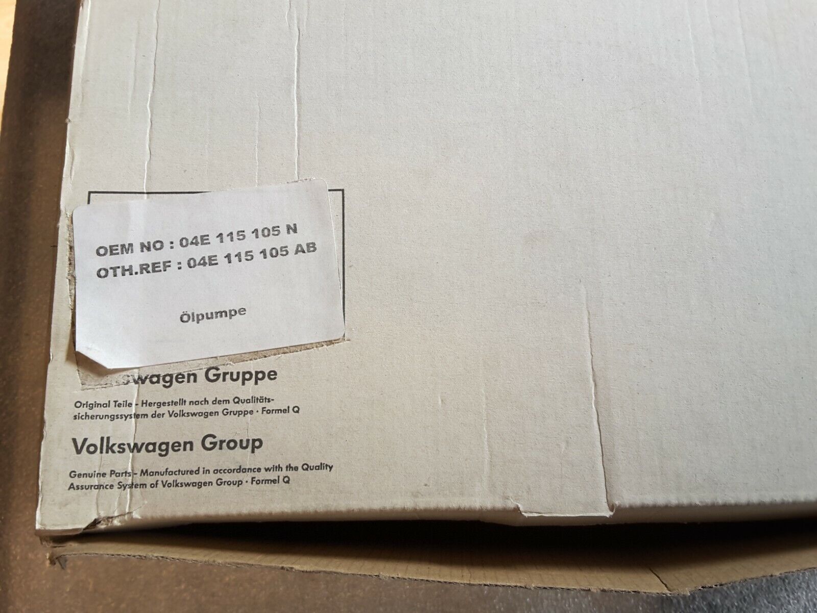 Bomba de aceite original VW Golf VII 1.2 TSI 63 - 81 KW Seat Leon Skoda Octavia Yeti NUEVO