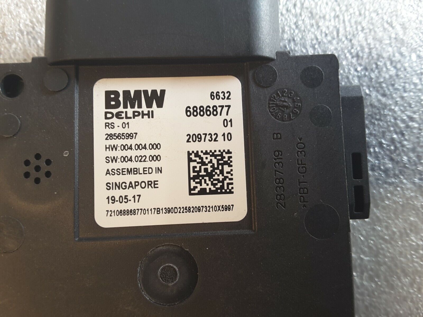 Sensor Spurwechselwarnung 6886877 Original BMW 5, 7 SERIES G31 G30 G11 G12 NEU