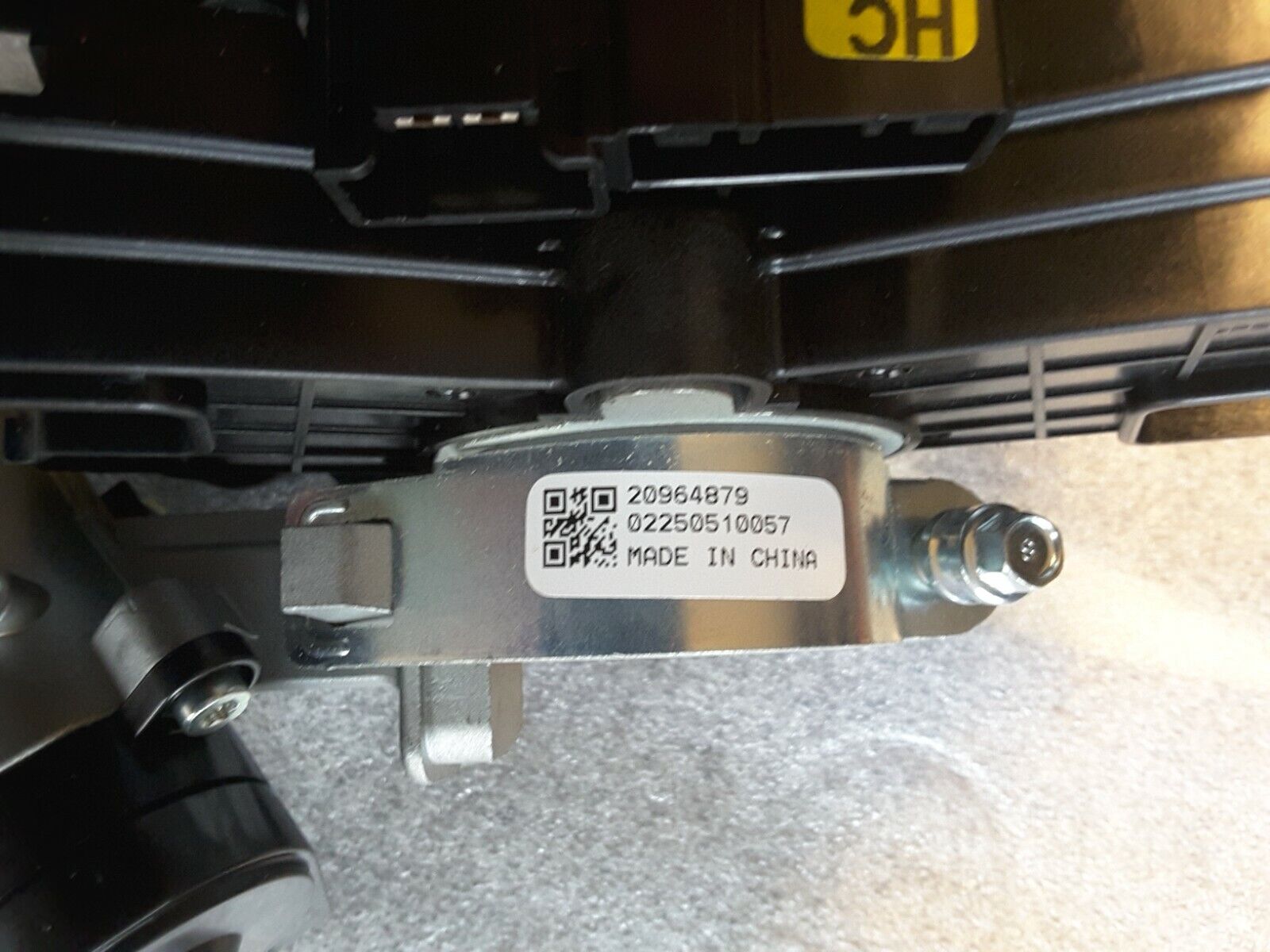 Unidad de control del módulo de columna de dirección completa con anillo de rozamiento 20964879, 13500980 Opel Nuevo