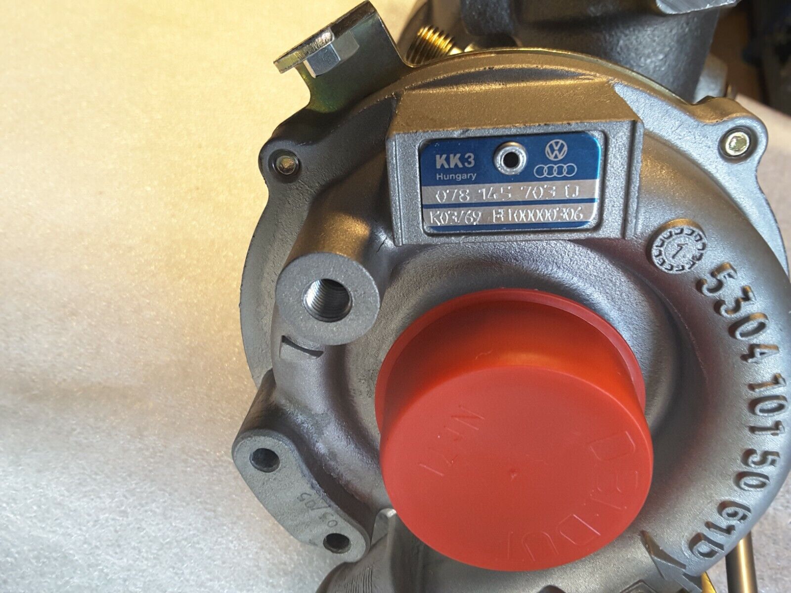 Turbo compresor KK3 (izquierda) Original Audi All Road 2.7 TDI 078145703Q Nuevo