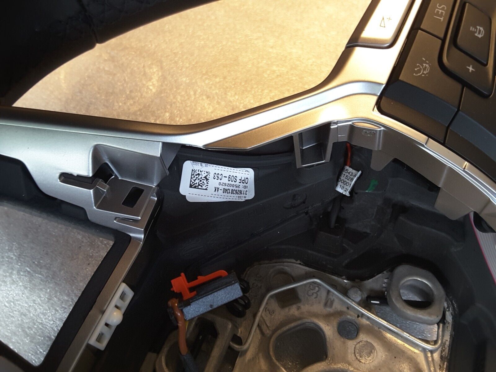 Volante multifunción VW Golf R32 GTI Rabbit cuero calefactable 5H0419089GA.