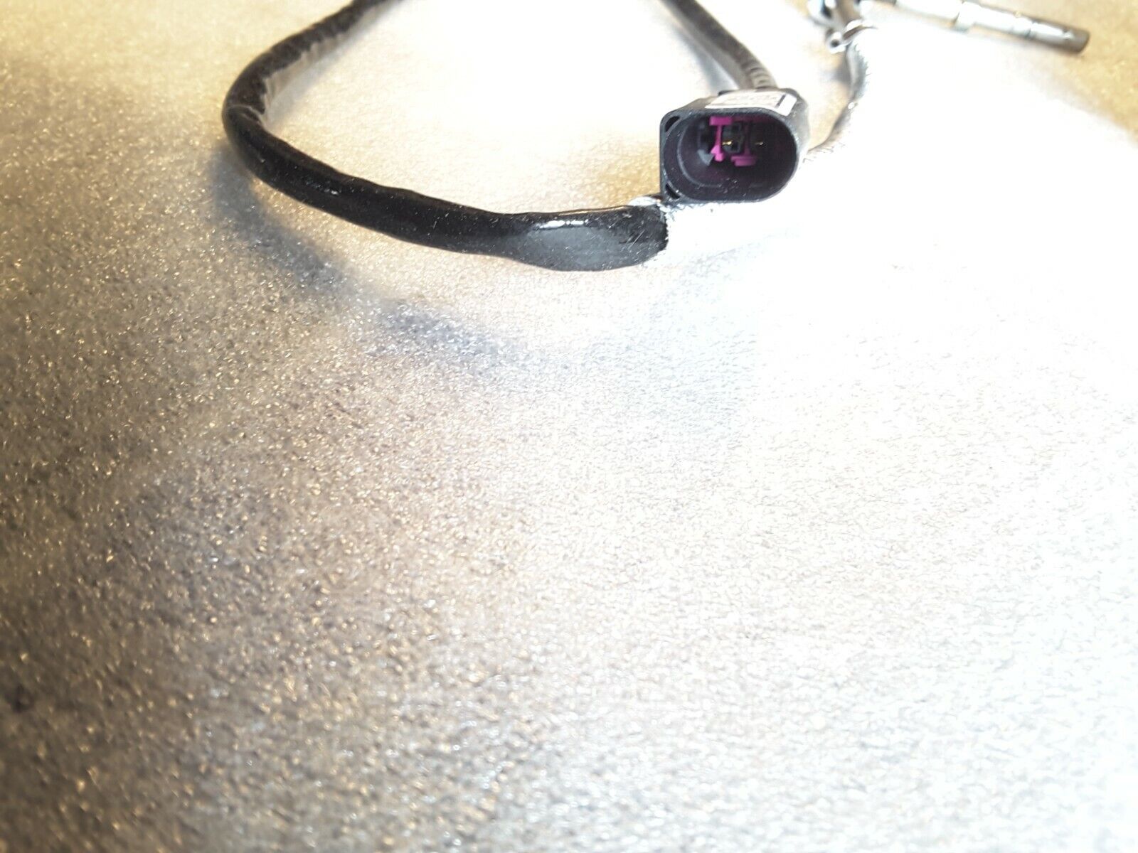 Sensor de temperatura de gases de escape Sonda lambda Original VW, Audi TDI 059906088DE Nuevo.