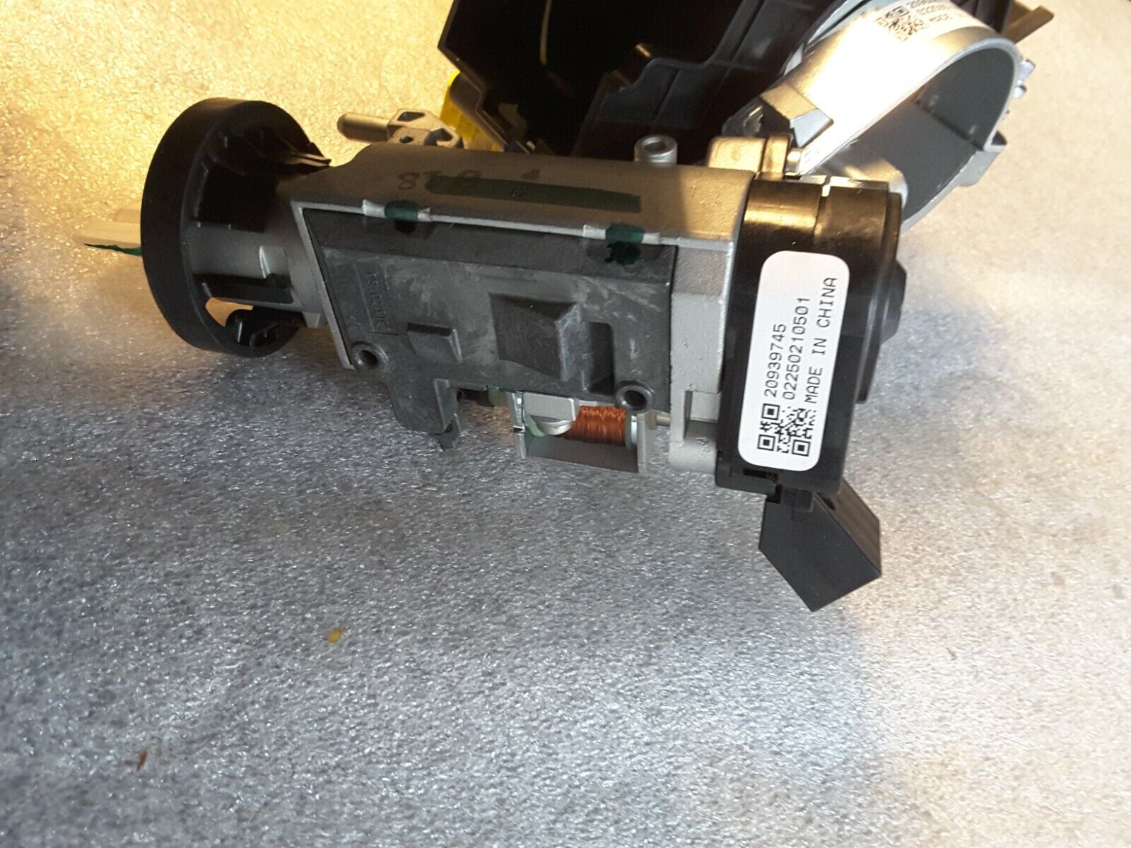 Unidad de control del módulo de columna de dirección completa con anillo de rozamiento 20964879, 13500980 Opel Nuevo