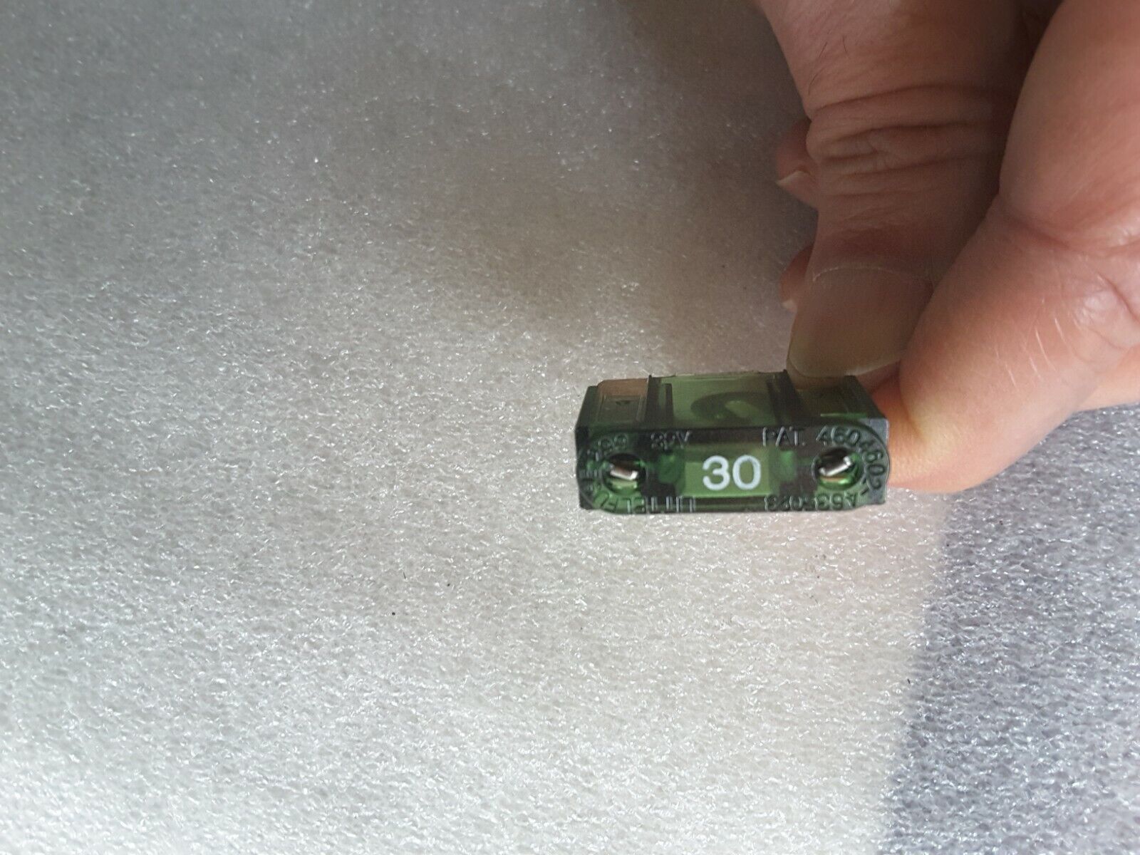 2x Sicherung Relais Original 4635023 Fuse relay Littlefuse 30A NEU.