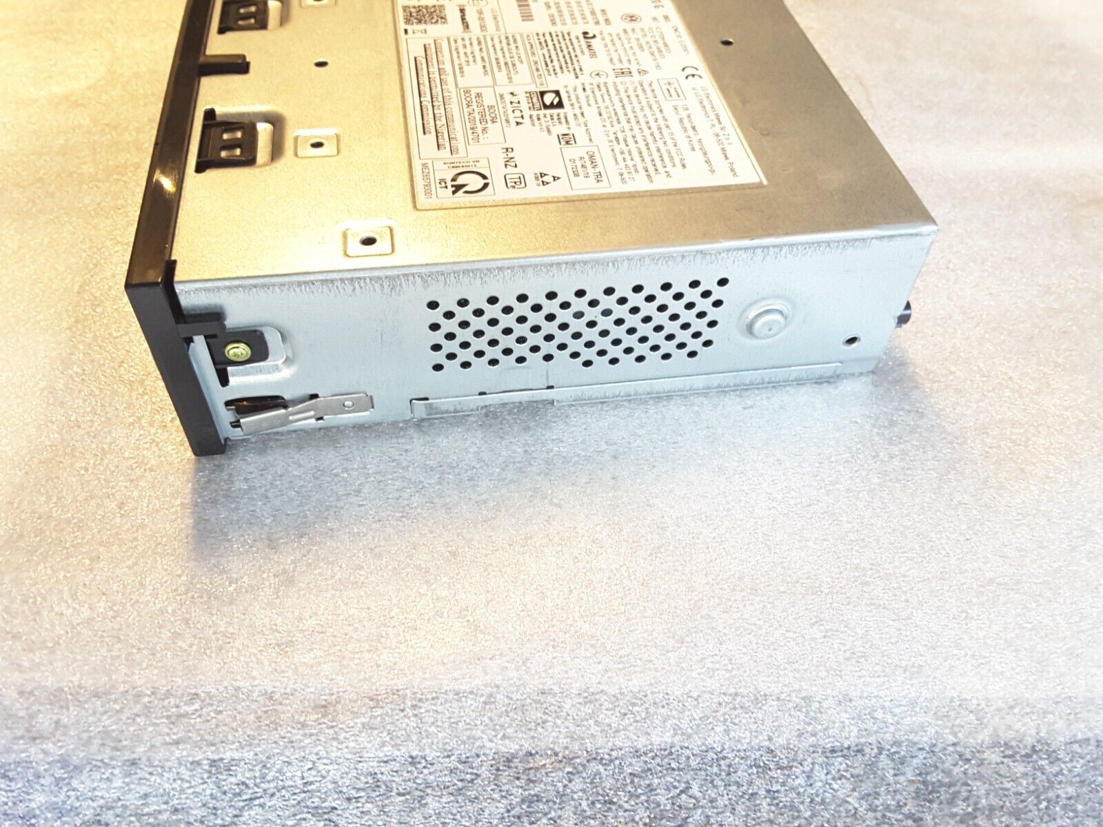 Unidad de control de navegación original Audi A4, S4, 8W, B9, para Radio Media 8W0919614 S