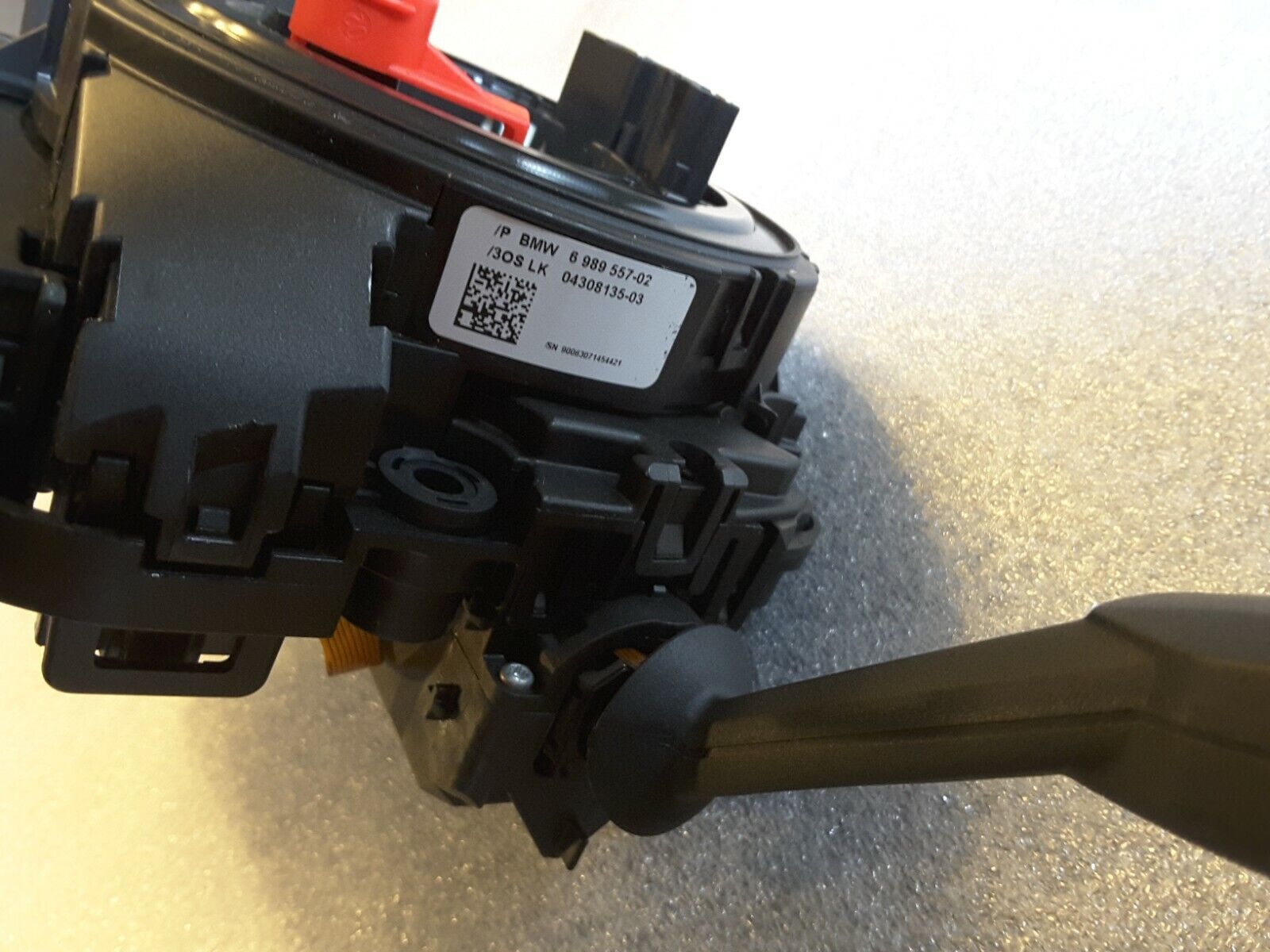 Interruptor de columna de dirección con anillo colector 698955702 BMW Serie 1 (E88) 118D Nuevo.