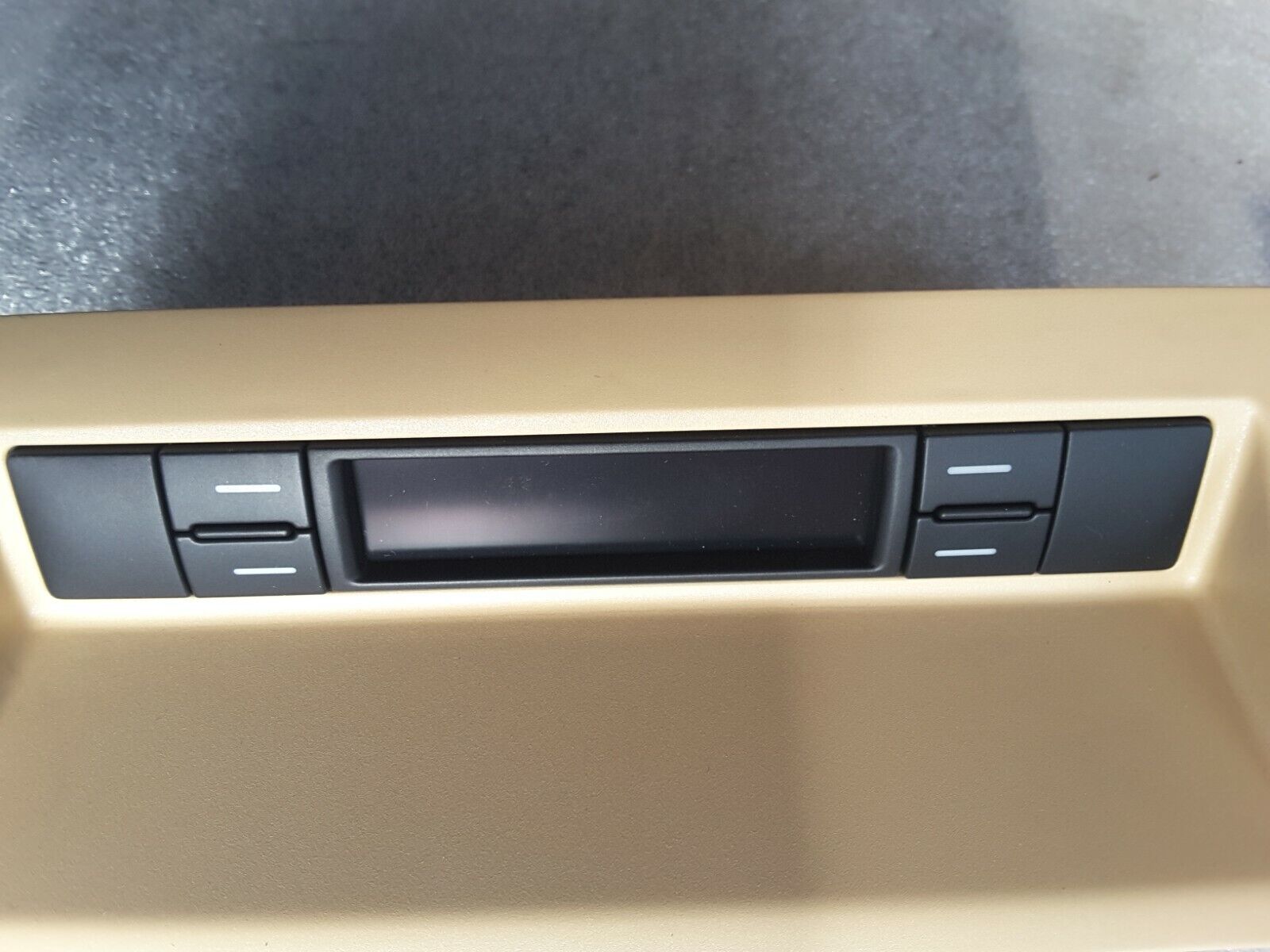 Unidad de control de pantalla 7L6919044Q techo interior reloj brújula marrón VW Touareg 7L6