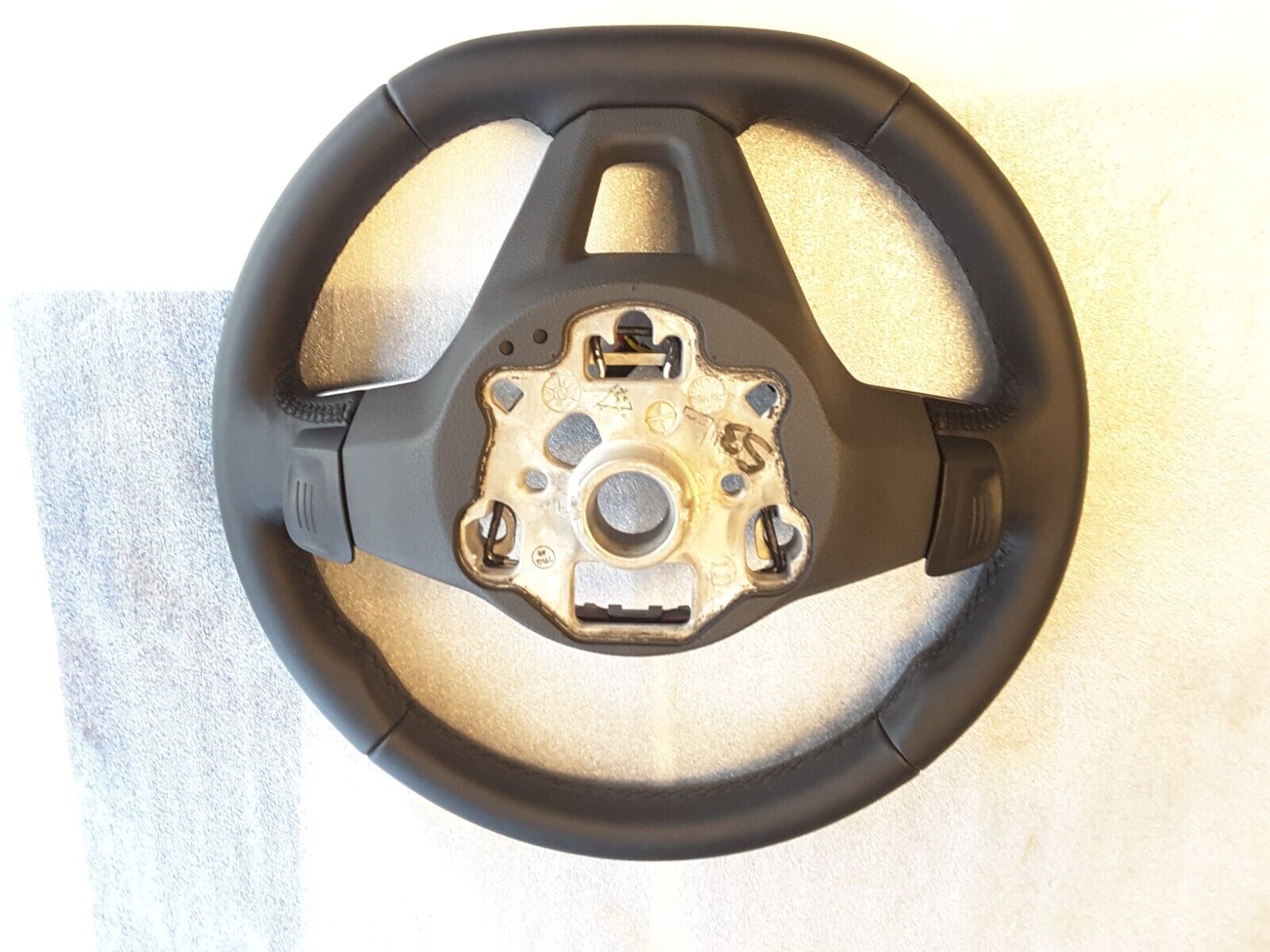 Volante multifunción VW Golf R32 GTI Rabbit cuero calefactable 5H0419089GA.