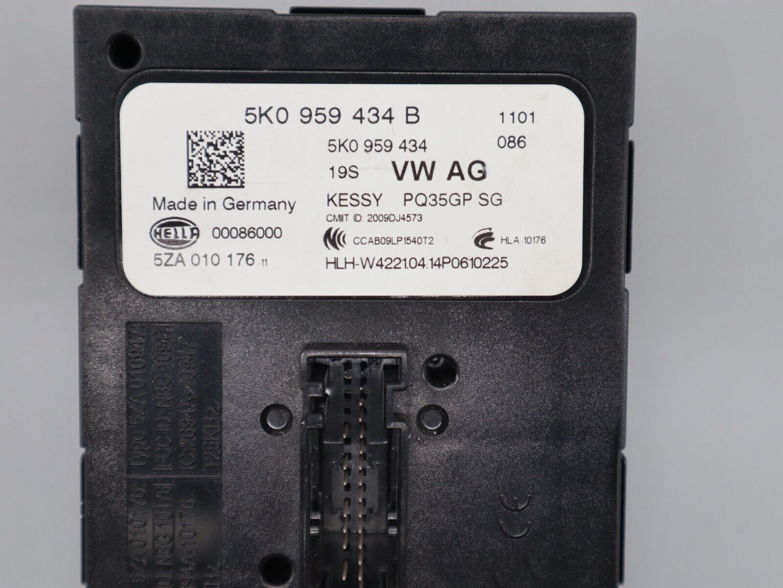 Steuergerät Startberechtigung KESSY ORIGINAL VW AUDI Seat Skoda 5K0959434B NEU