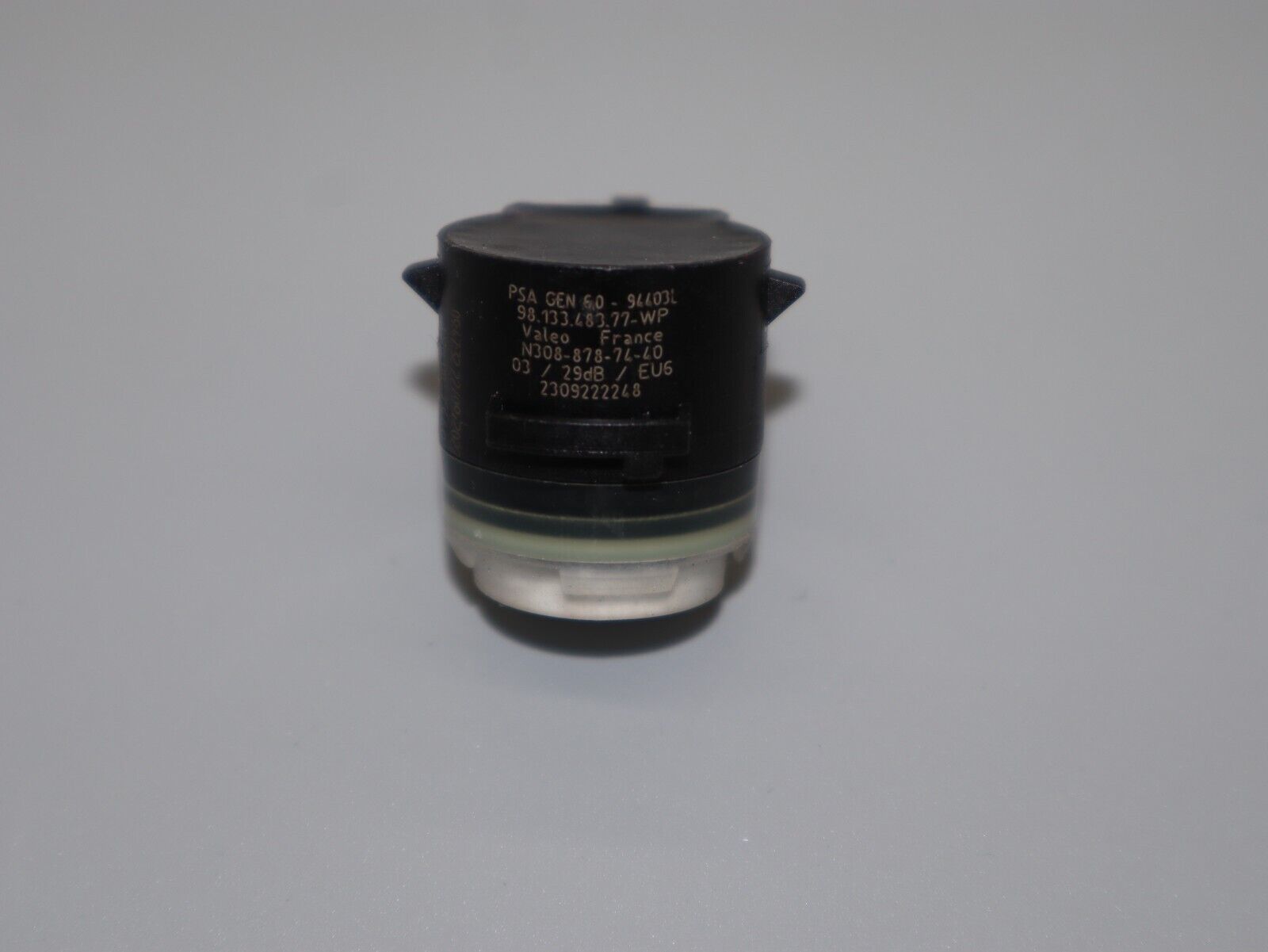 Sensor de aparcamiento Valeo 1633559380 9813348377WP Opel Peugeot Citroën Toyota Blanco