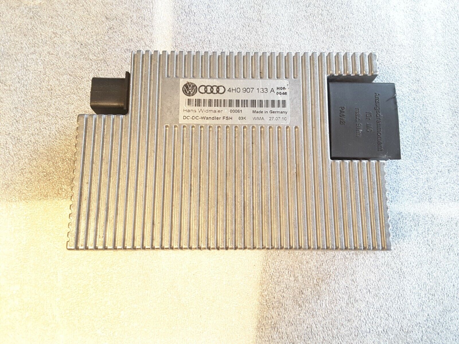 Steuergerät beheizbare Frontscheibe Original Audi A8 S8 4H D4 4H0907133A NEU