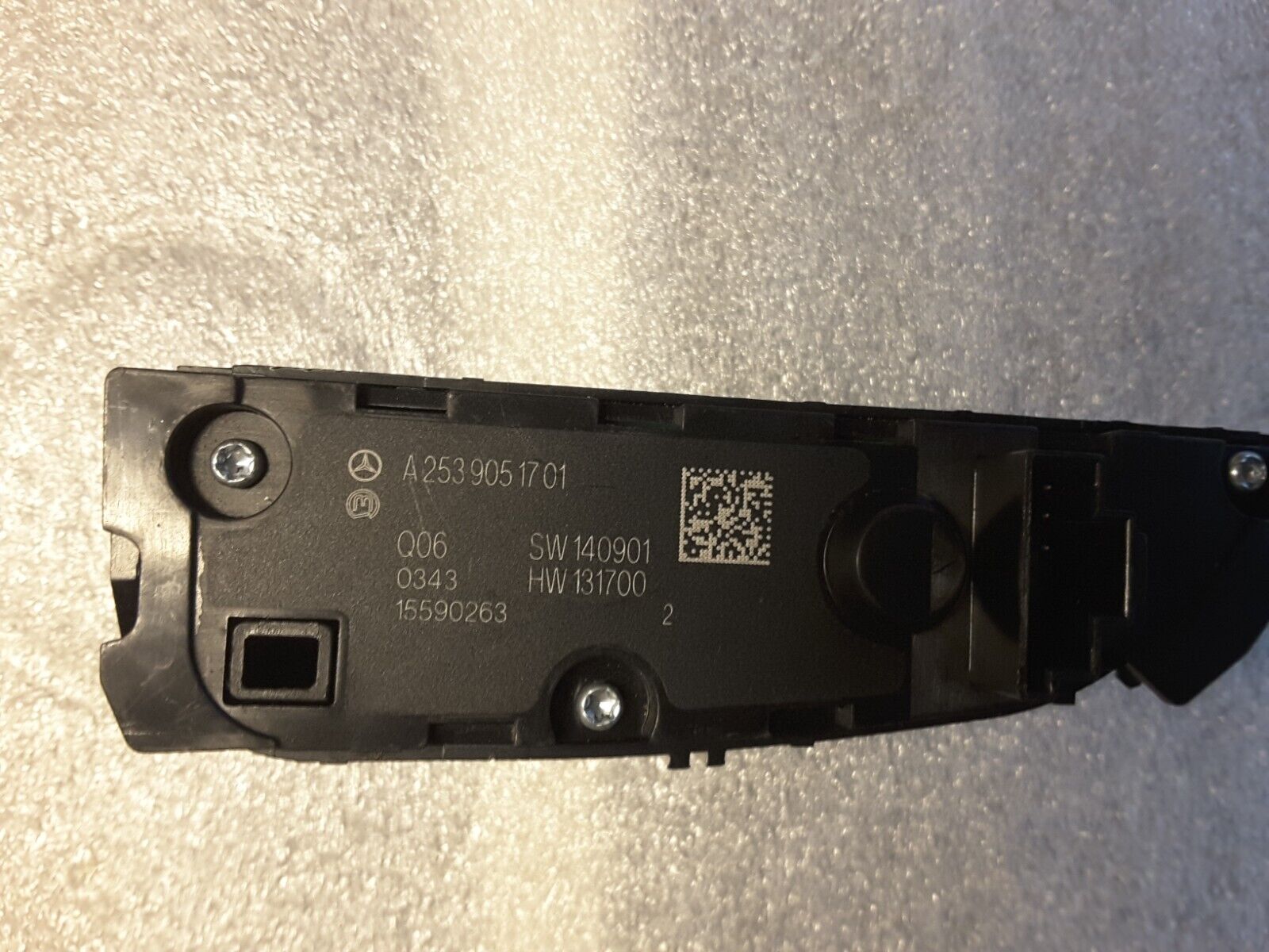 Control BLOQUE INTERRUPTOR consola central original Mercedes GLC C253 A2539051701