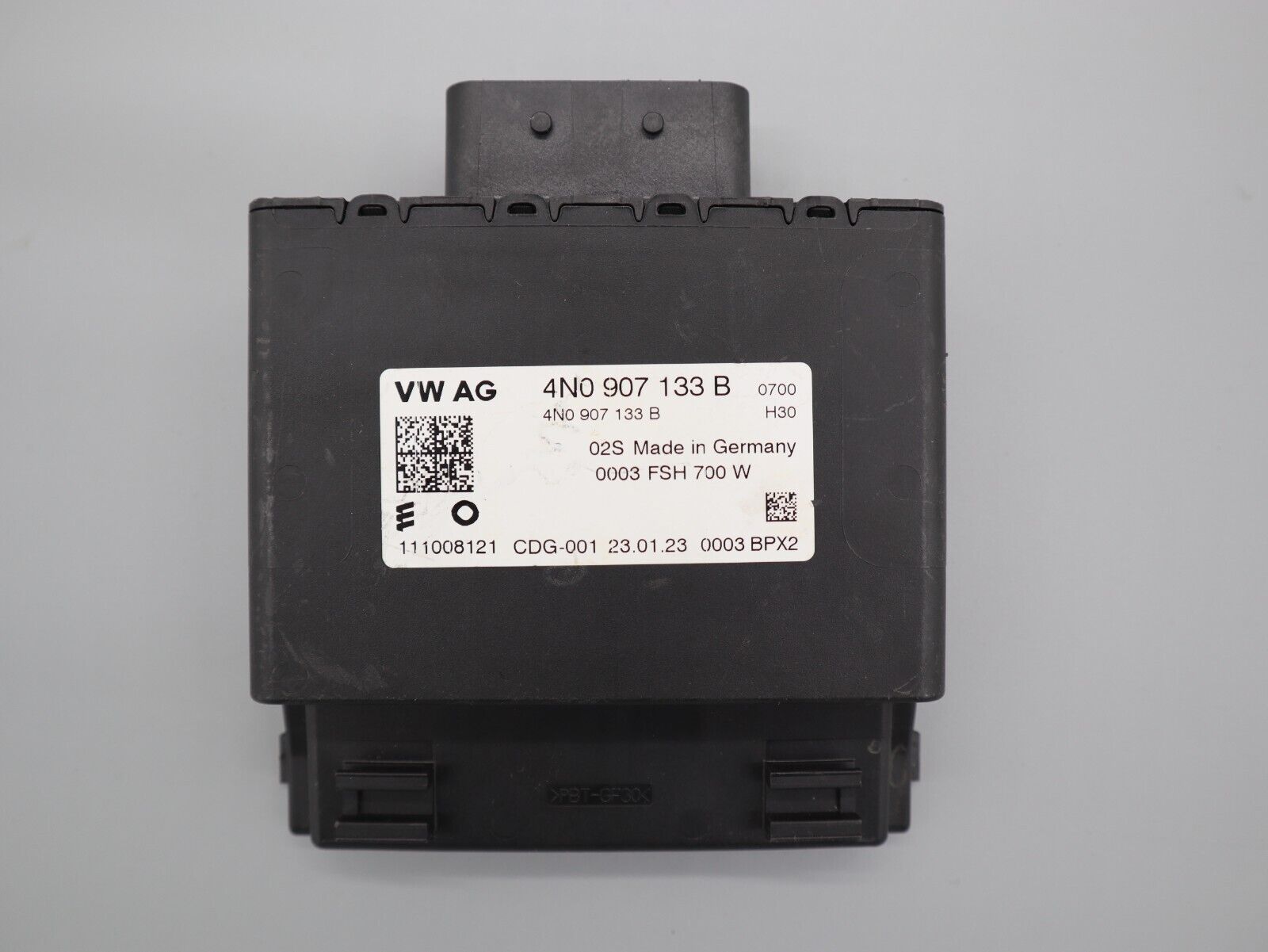 Unidad de control para parabrisas calefactable VW Touareg Audi Q7 Q8 A6 A7 A8 4N0907133B