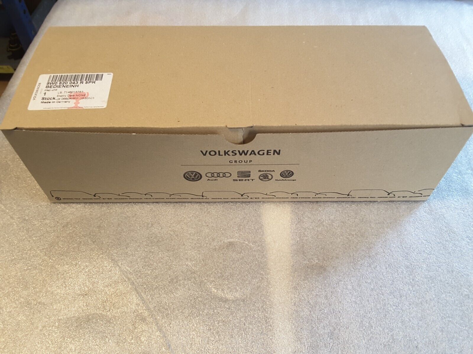 Unidad de control climatizador, regulación de calefacción original Audi A4 8w b9 8w0820043R, A4454-D13