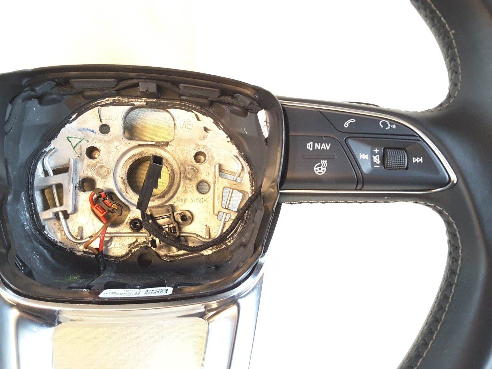 Multifunktionslenkrad Sportlenkrad Leder Audi A5 8T 12 Tiptronic schwarz