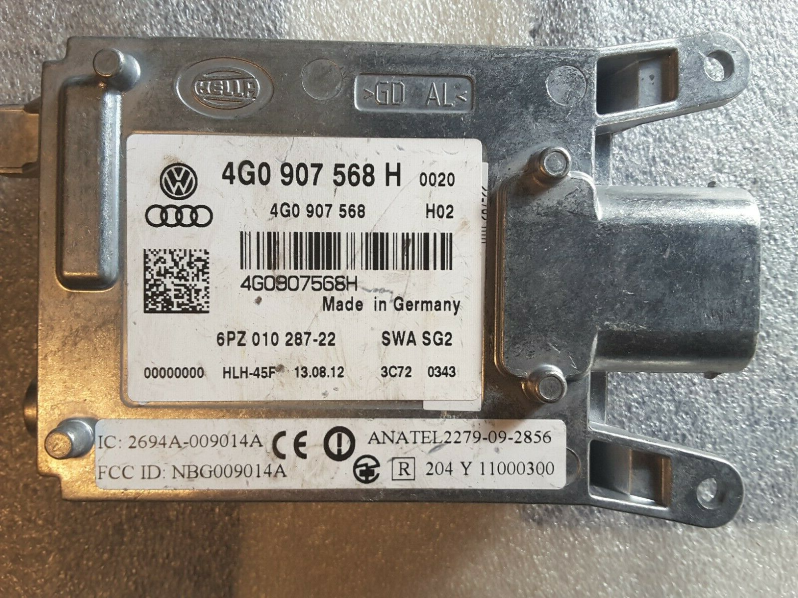 Steuergerät Spurwechselassistent Original VW Audi A8 A7 A6 4G C7 4G0907568H