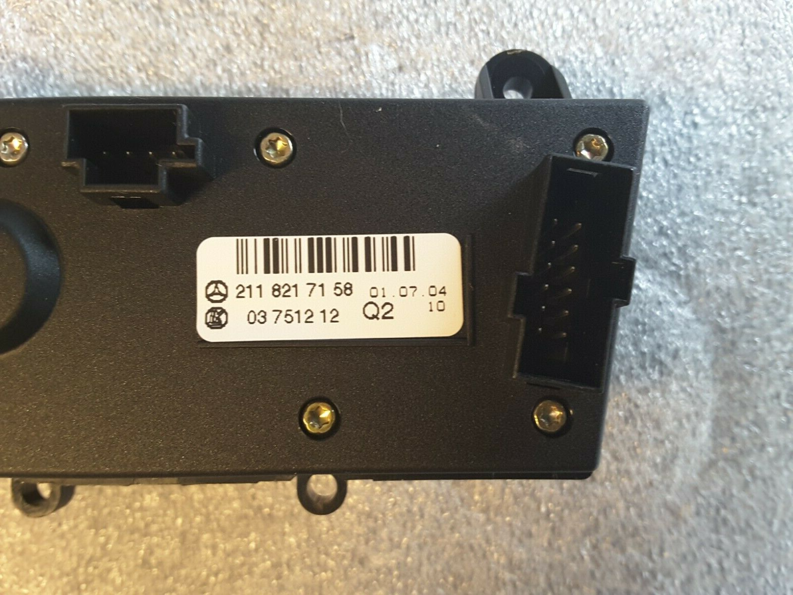 Módulo de Interruptores Airmatic Original Mercedes-Benz W211 Clase E CLS W219