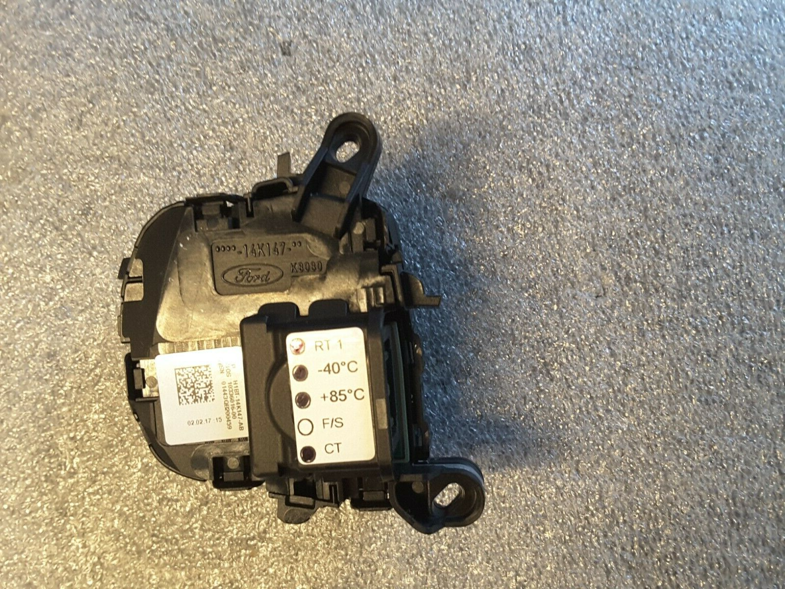 Botones multifunción para volante con ordenador de a bordo, H1BT-14K147-AB, Original Ford, Fiesta VII