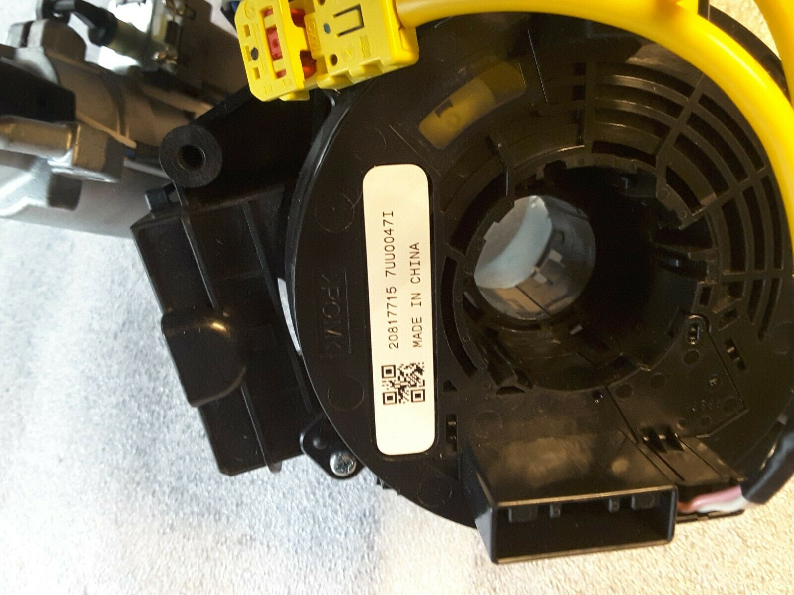 Unidad de control del módulo de columna de dirección completa con anillo de rozamiento 20964879, 13500980 Opel Nuevo