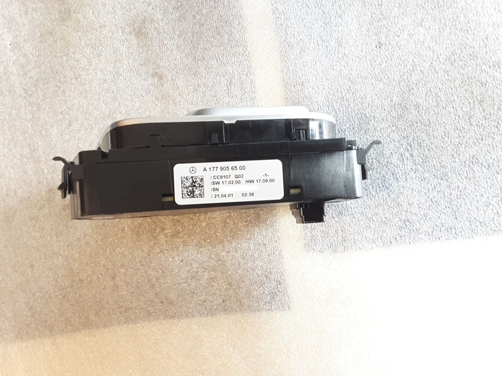 Interruptor para el Asiento Delantero Izquierdo A1779056500 Mercedes W177 W118 W247 A1779056