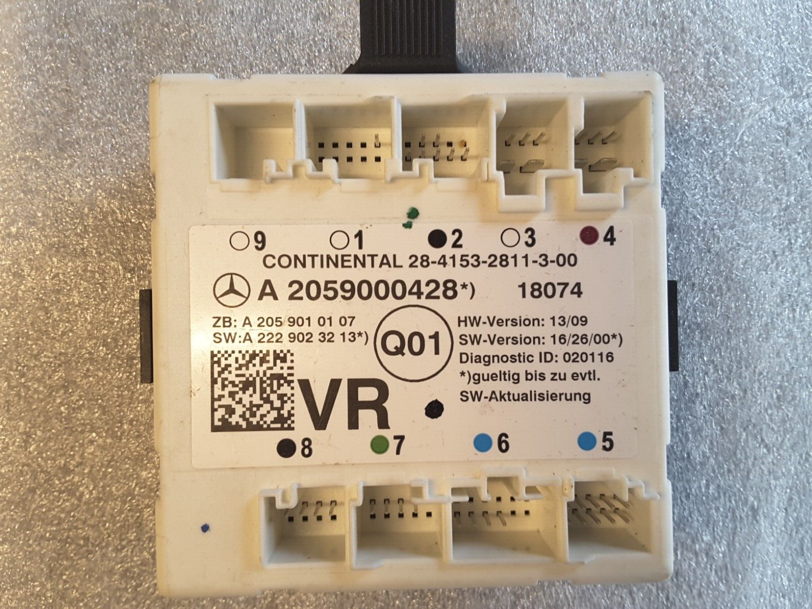 Unidad de control del módulo de puerta Original Mercedes A2059000428