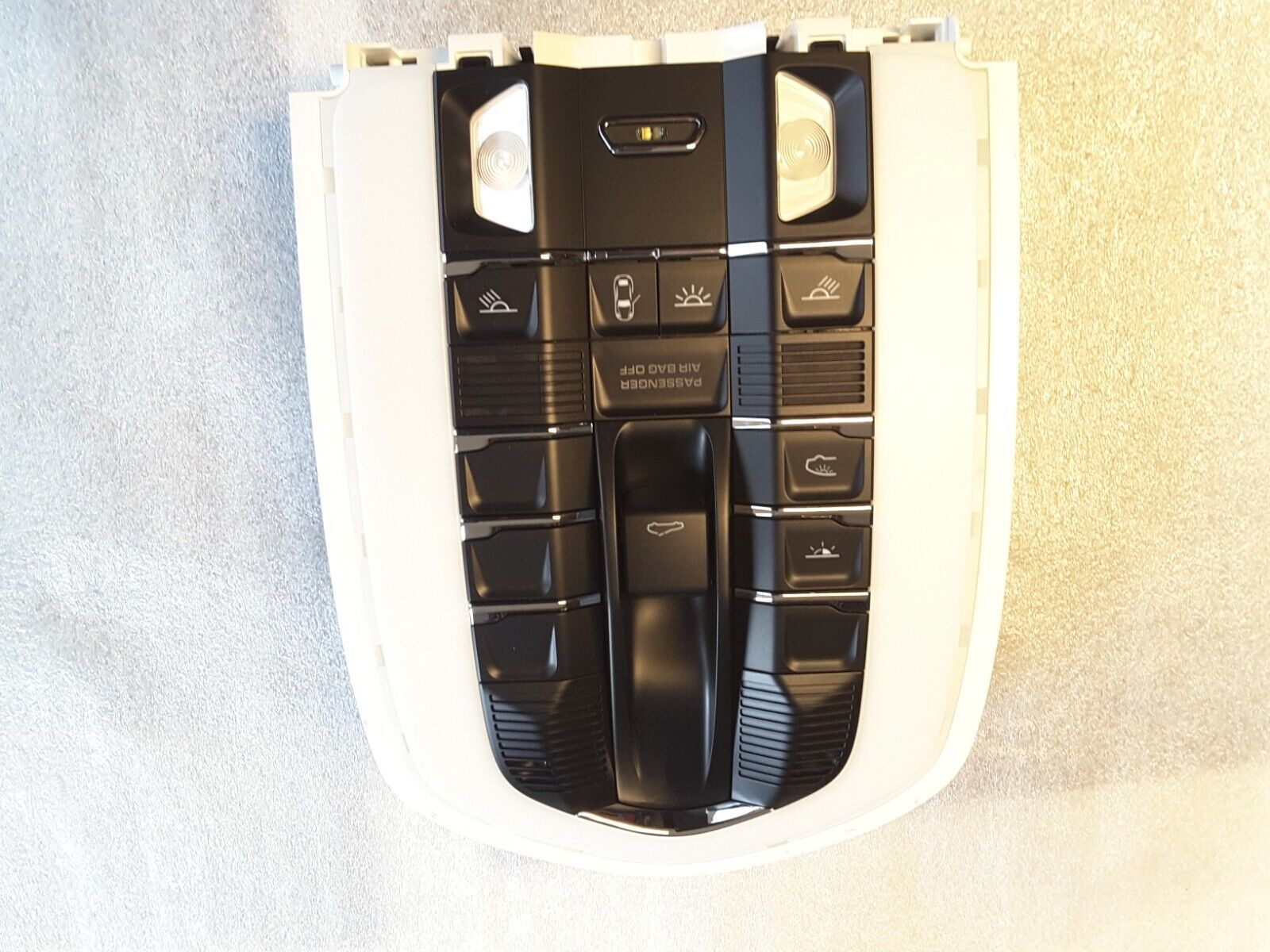Bedieneinheit Decke lauschte Lichtkuppel Original Porsche 7PP868404BE