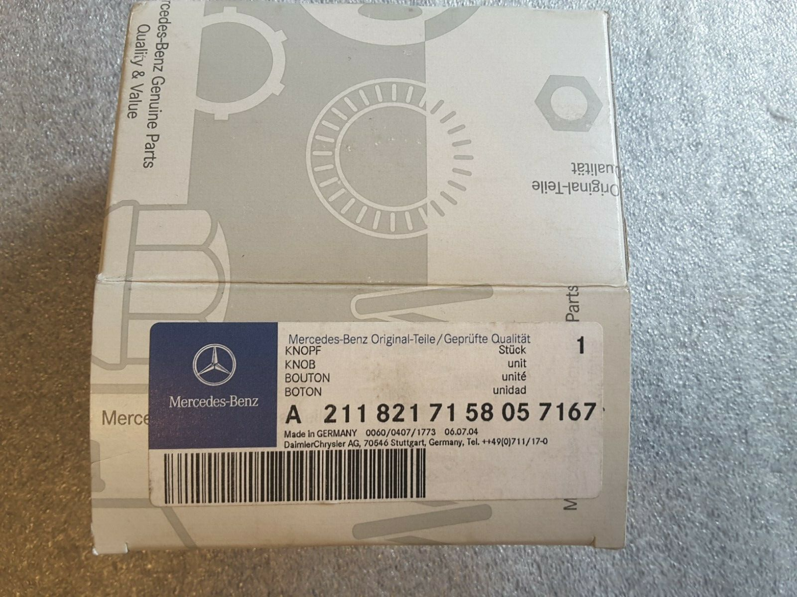 Módulo de Interruptores Airmatic Original Mercedes-Benz W211 Clase E CLS W219