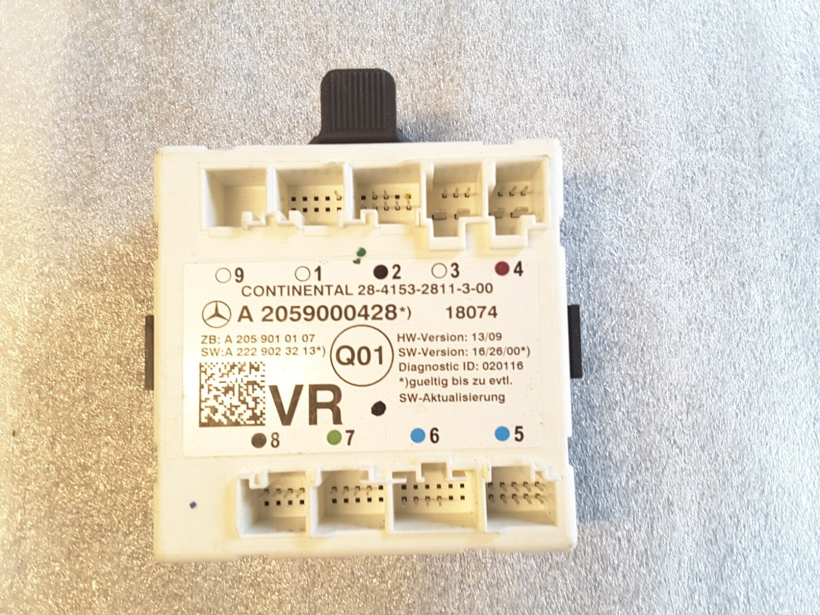 Steuergerät Tür Modul Kontrolle Original Mercedes A2059000428