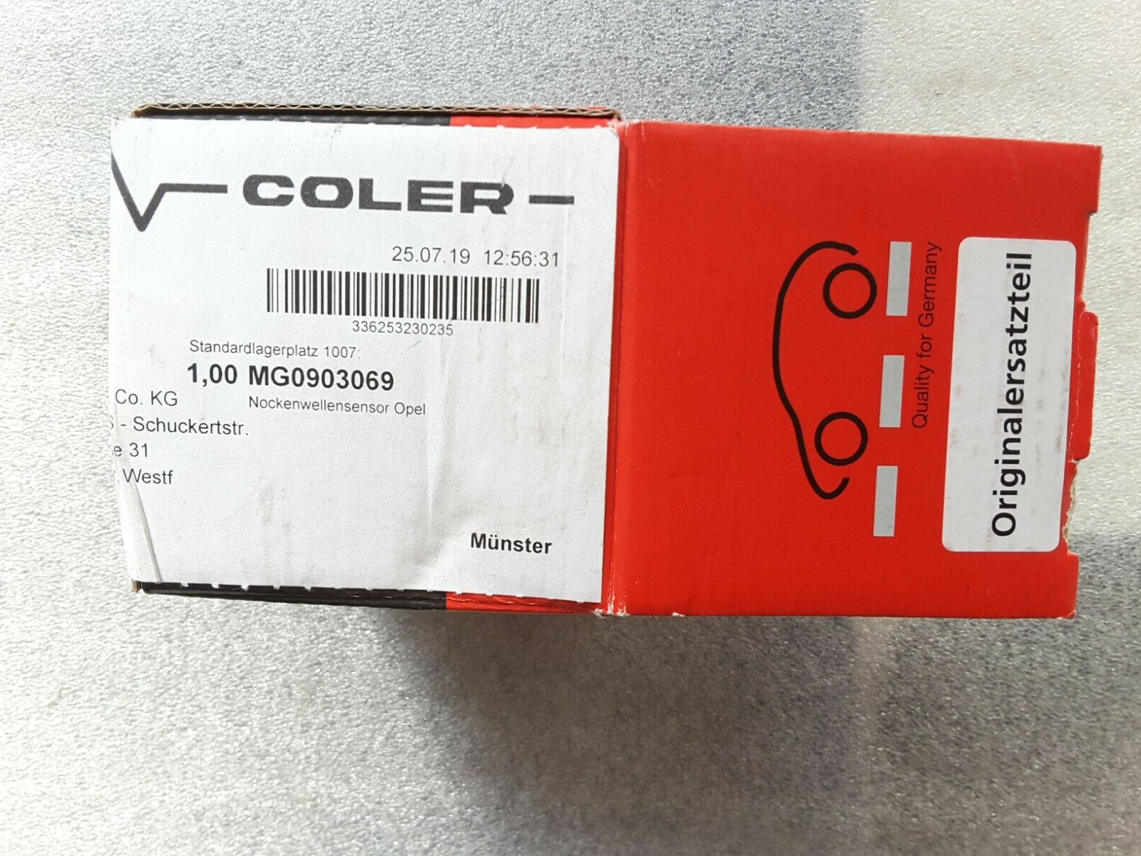 Nockenwellenposition Original METZGER 0903069, für OPEL NEU.