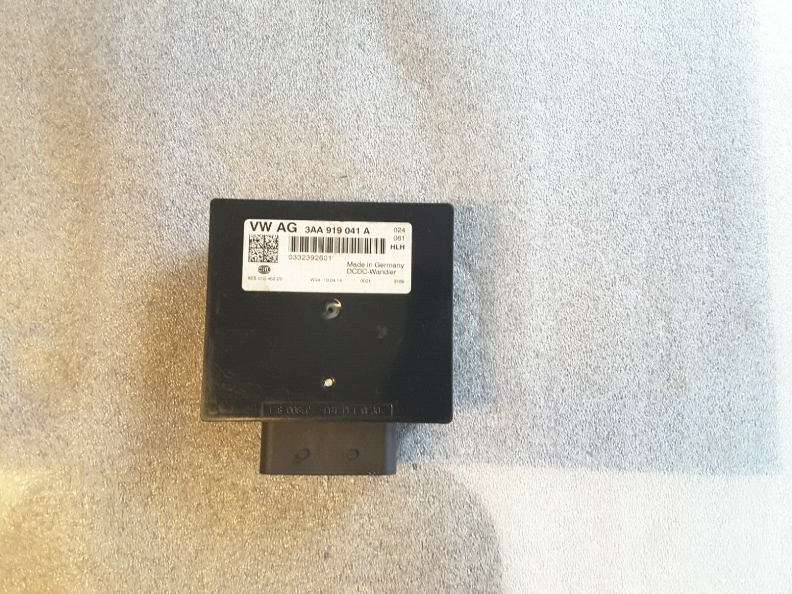 Spannungsstabilisator DC-DC Wandler Original VW, Seat, Skoda, 3AA919041A NEU