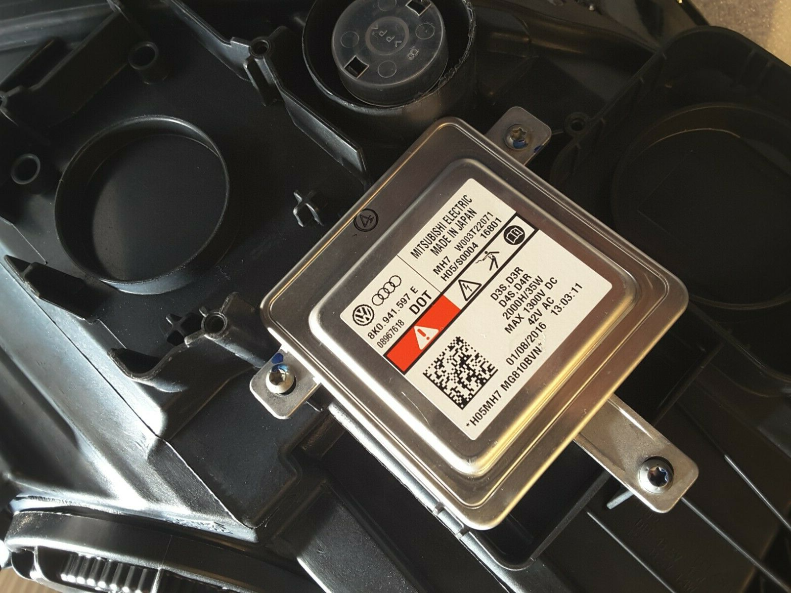 Faro Completo Xenon con Módulo de Control Original VW Golf 7 LHD Izquierdo 5G1941031