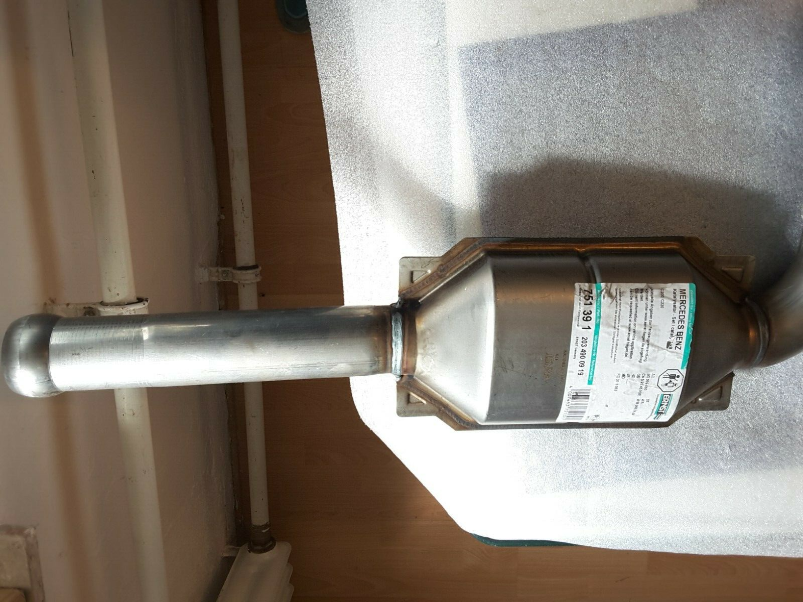 Katalysator Original Ernst Mercedes-Benz C-Klasse W203 C200 C220 CDI NEU.