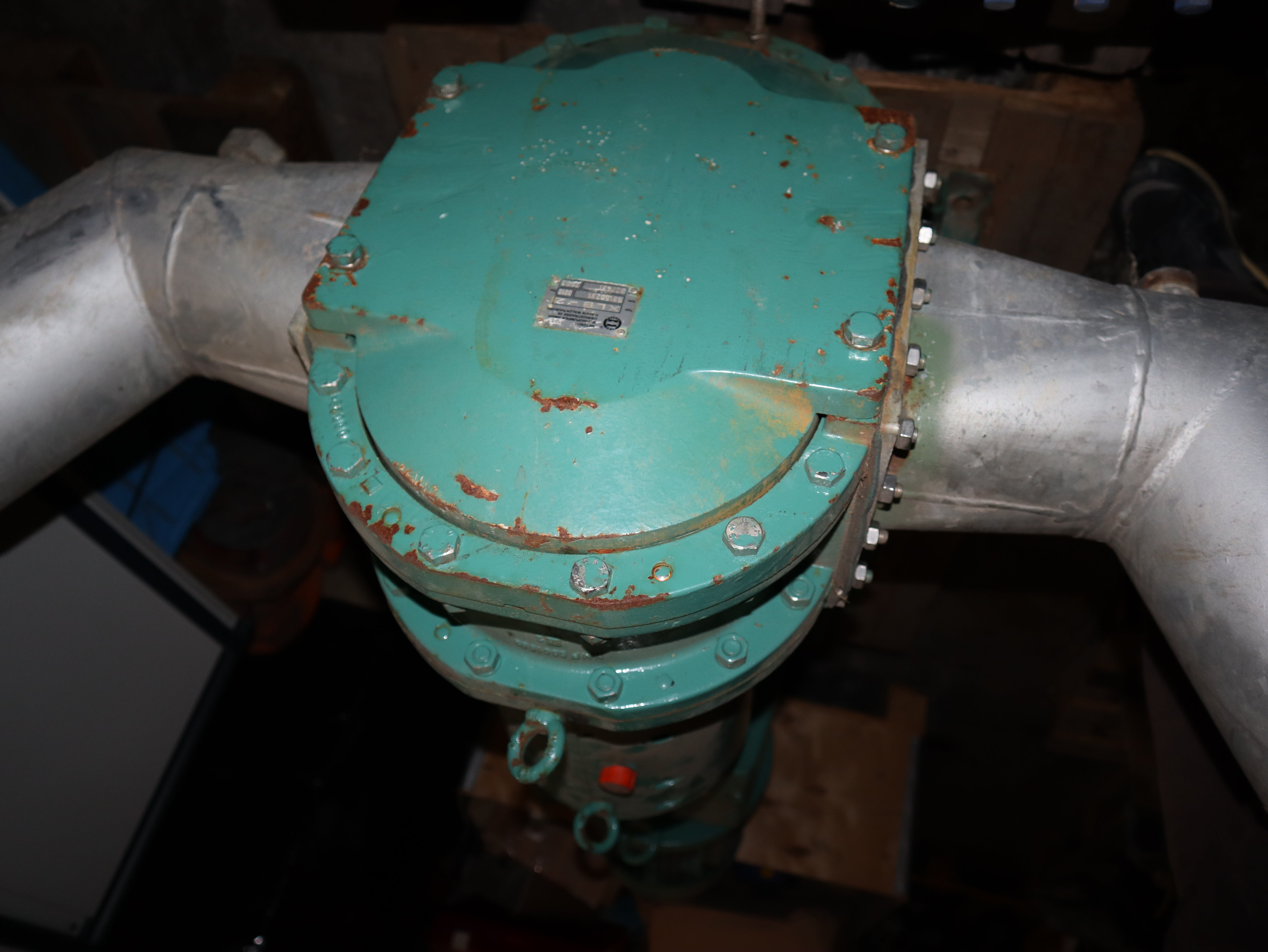 Wasserpumpe Nettzsch Mohnpumpen mit Nord Getriebebau SK 62-180 LX/4 IF